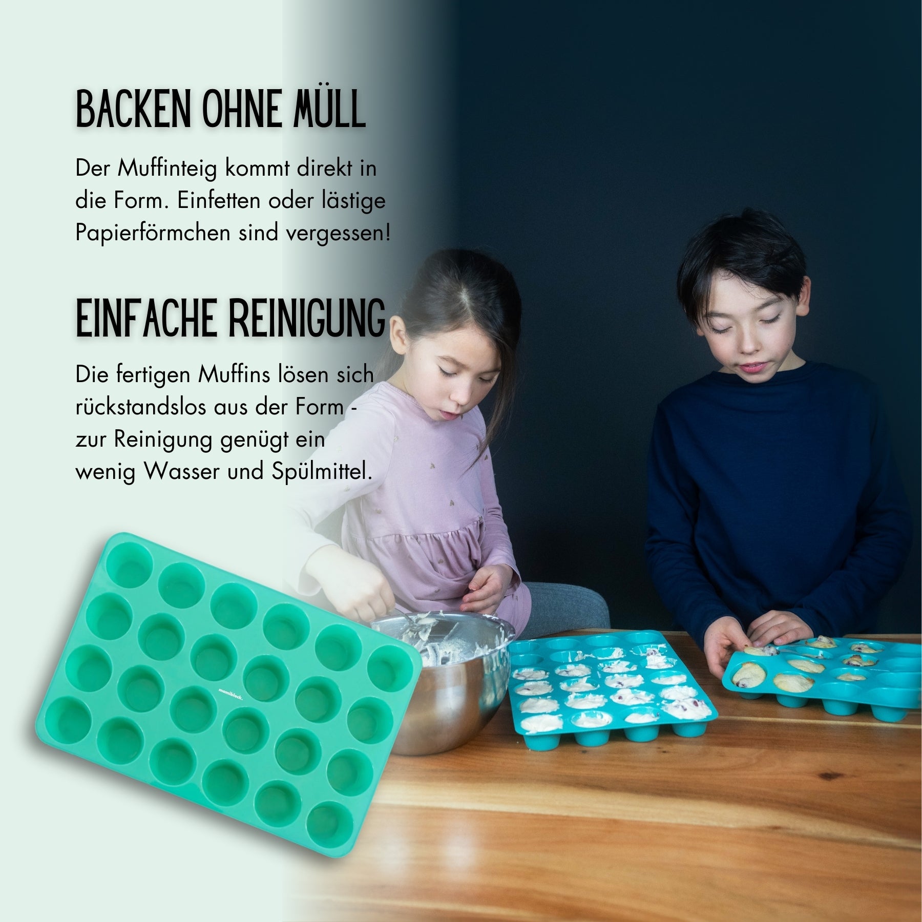 Silikon Mini-Muffinform