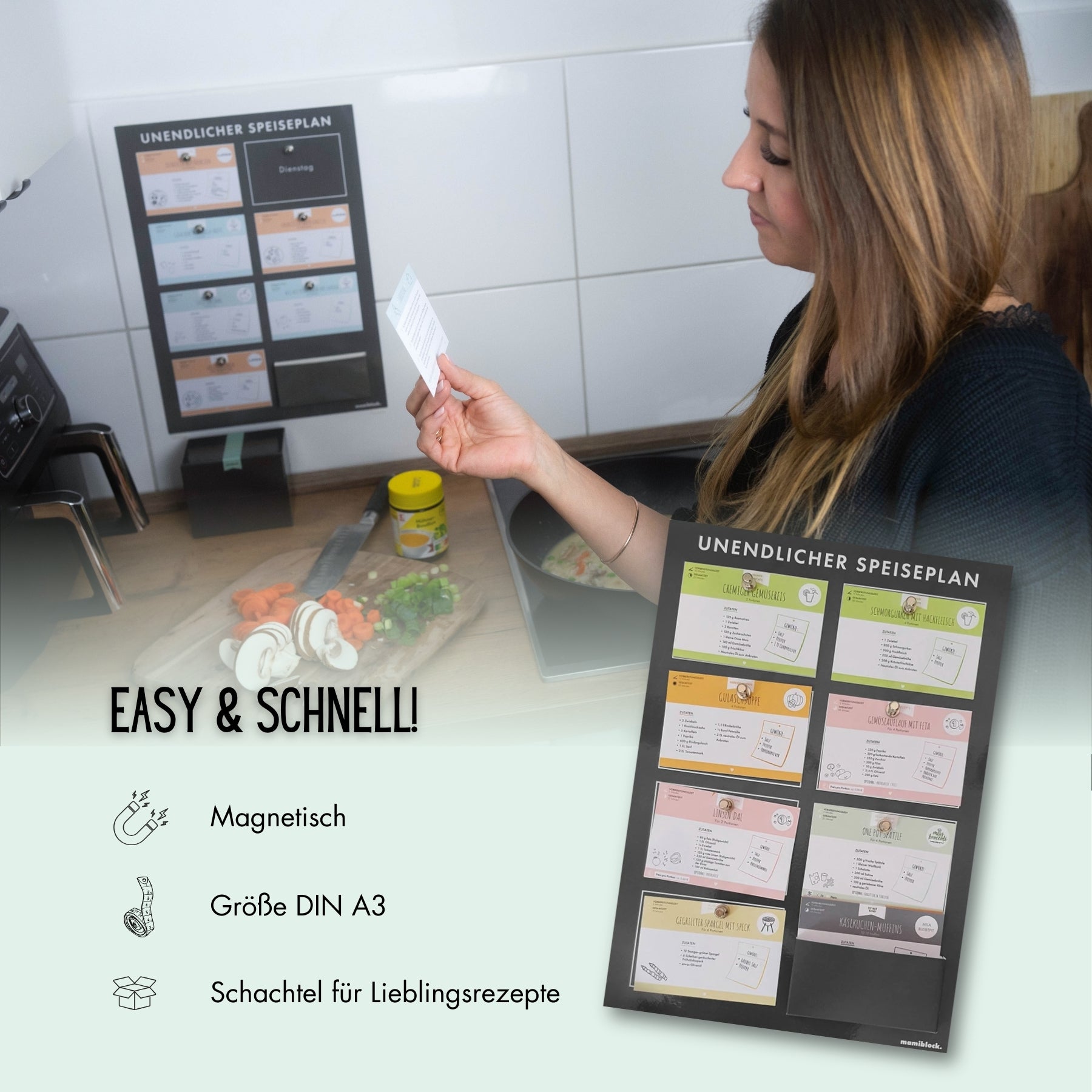 Rückwand für den Unendlichen Speiseplan
