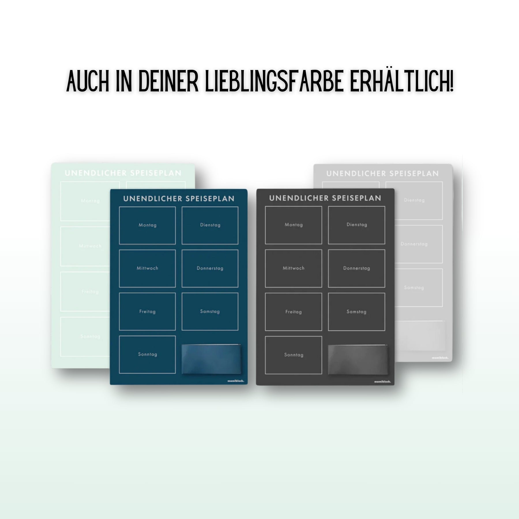 Rückwand für den Unendlichen Speiseplan