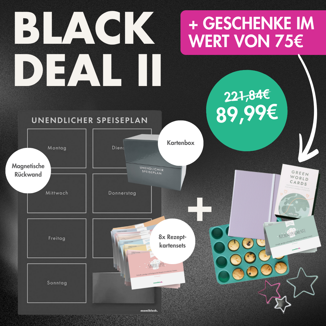 Unendlicher Speiseplan - Profi Kit - BLACK DEAL