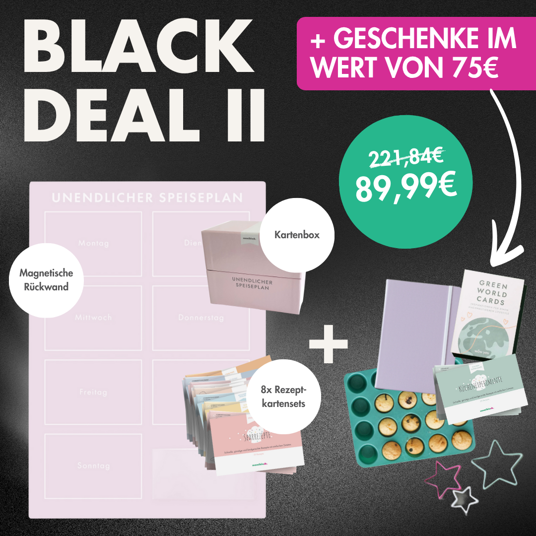 Unendlicher Speiseplan - Profi Kit - BLACK DEAL