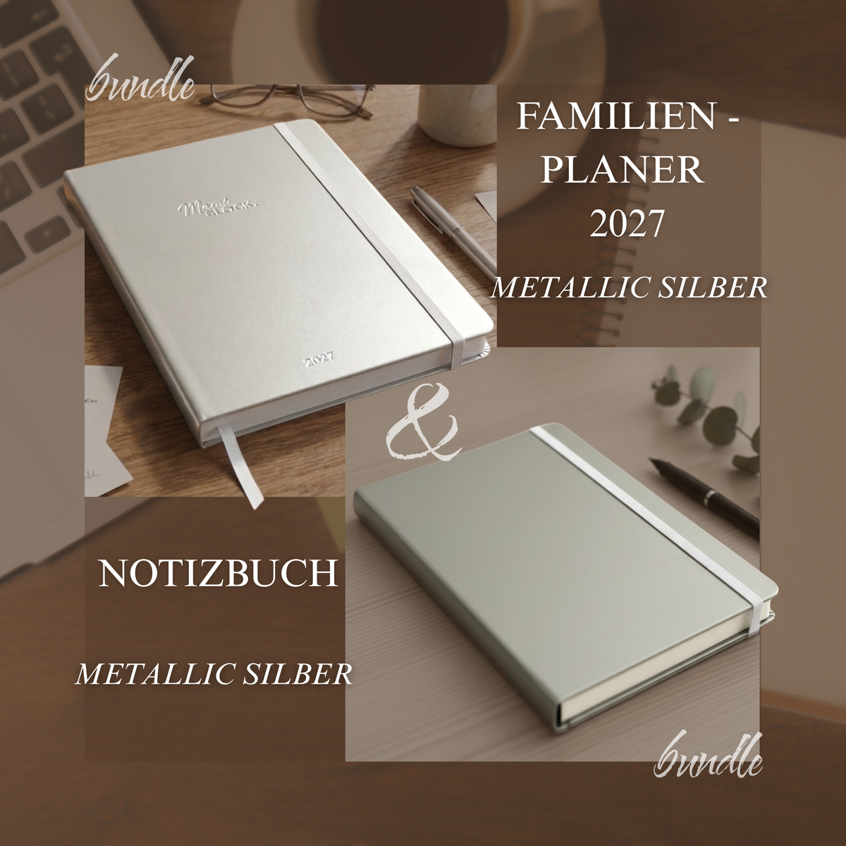 Bundle Notizbuch + Familienplaner 2027