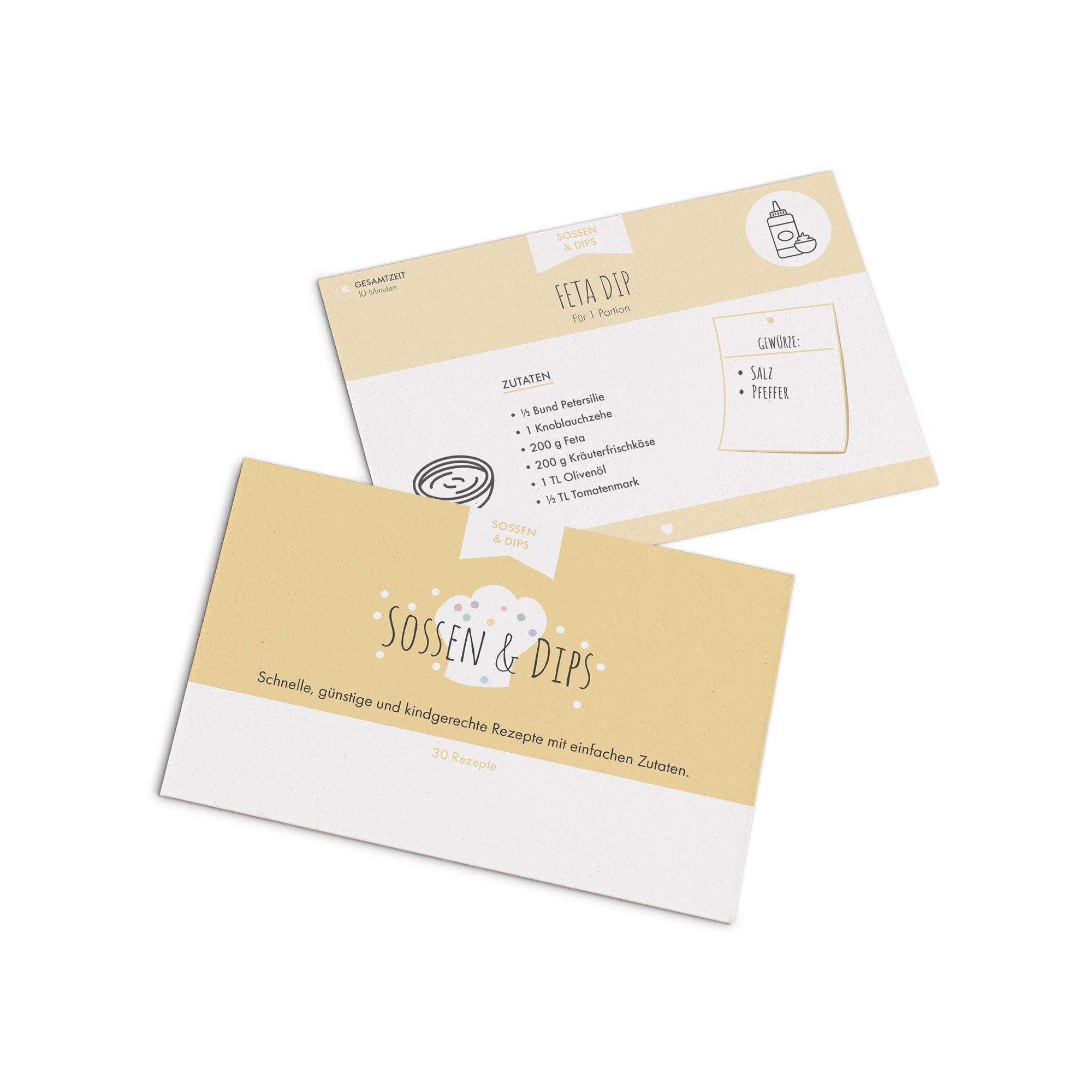 Unendlicher Speiseplan - Rezeptkarten - Soßen & Dips