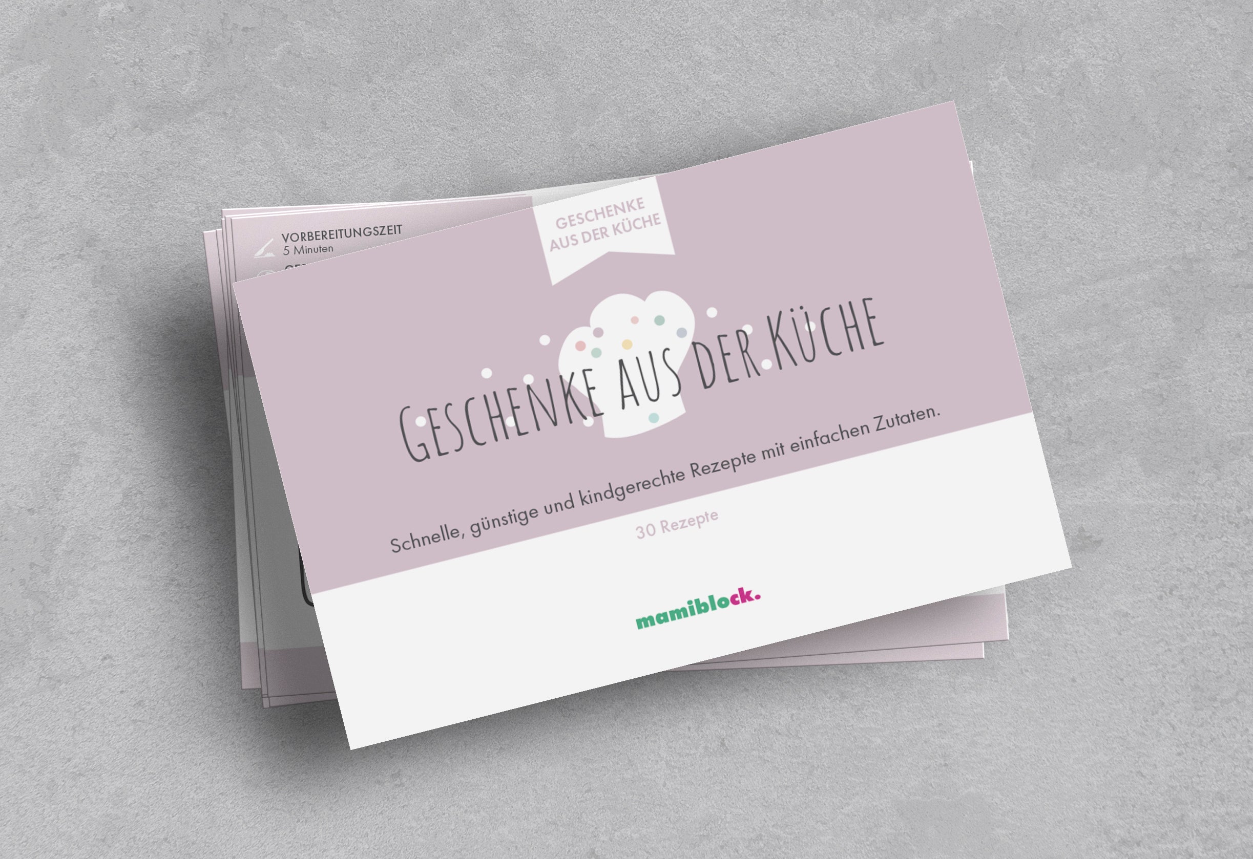 Unendlicher Speiseplan - Rezeptkarten - Geschenke aus der Küche