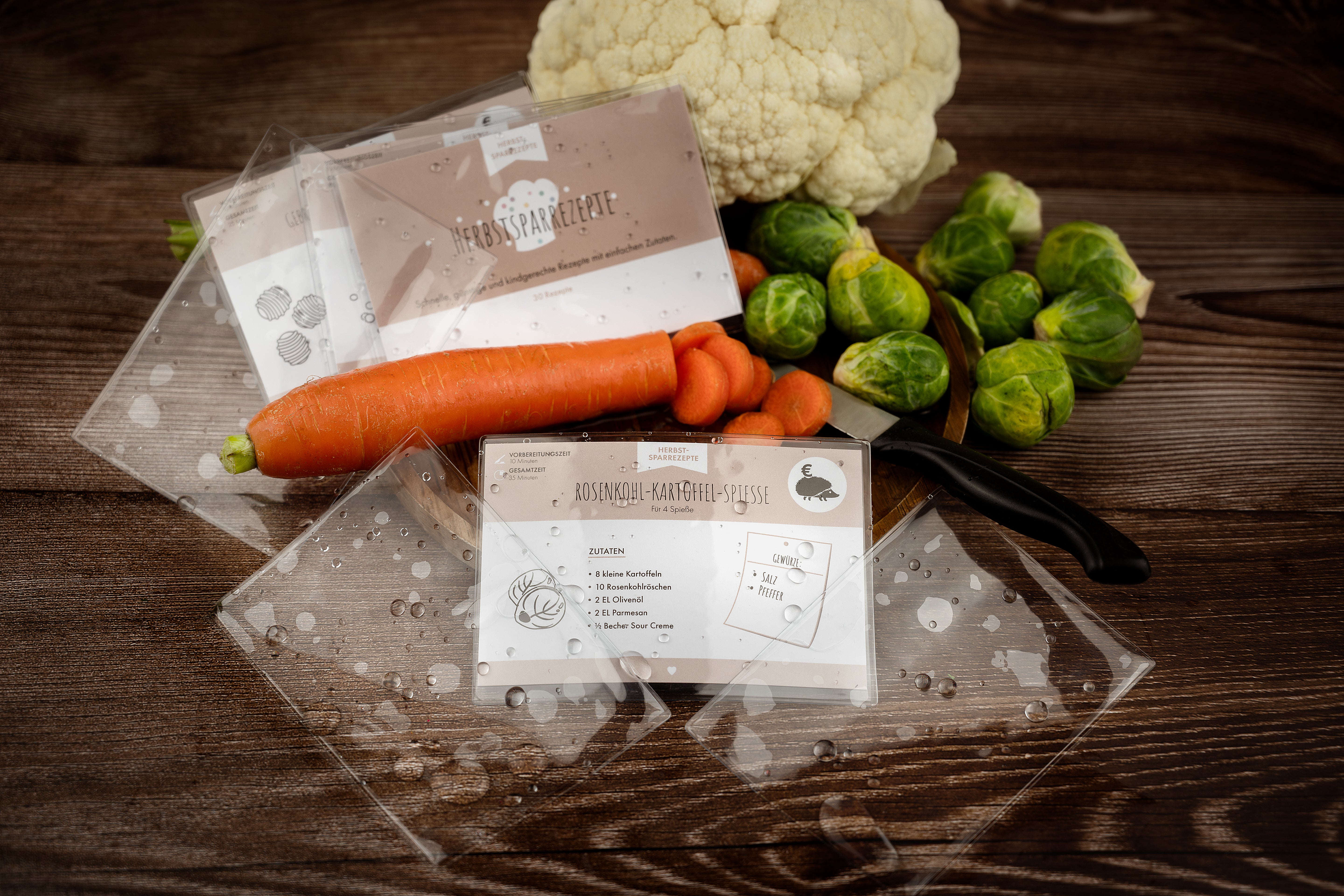 Unendlicher Speiseplan - Rezeptkarten - Herbst Sparrezepte