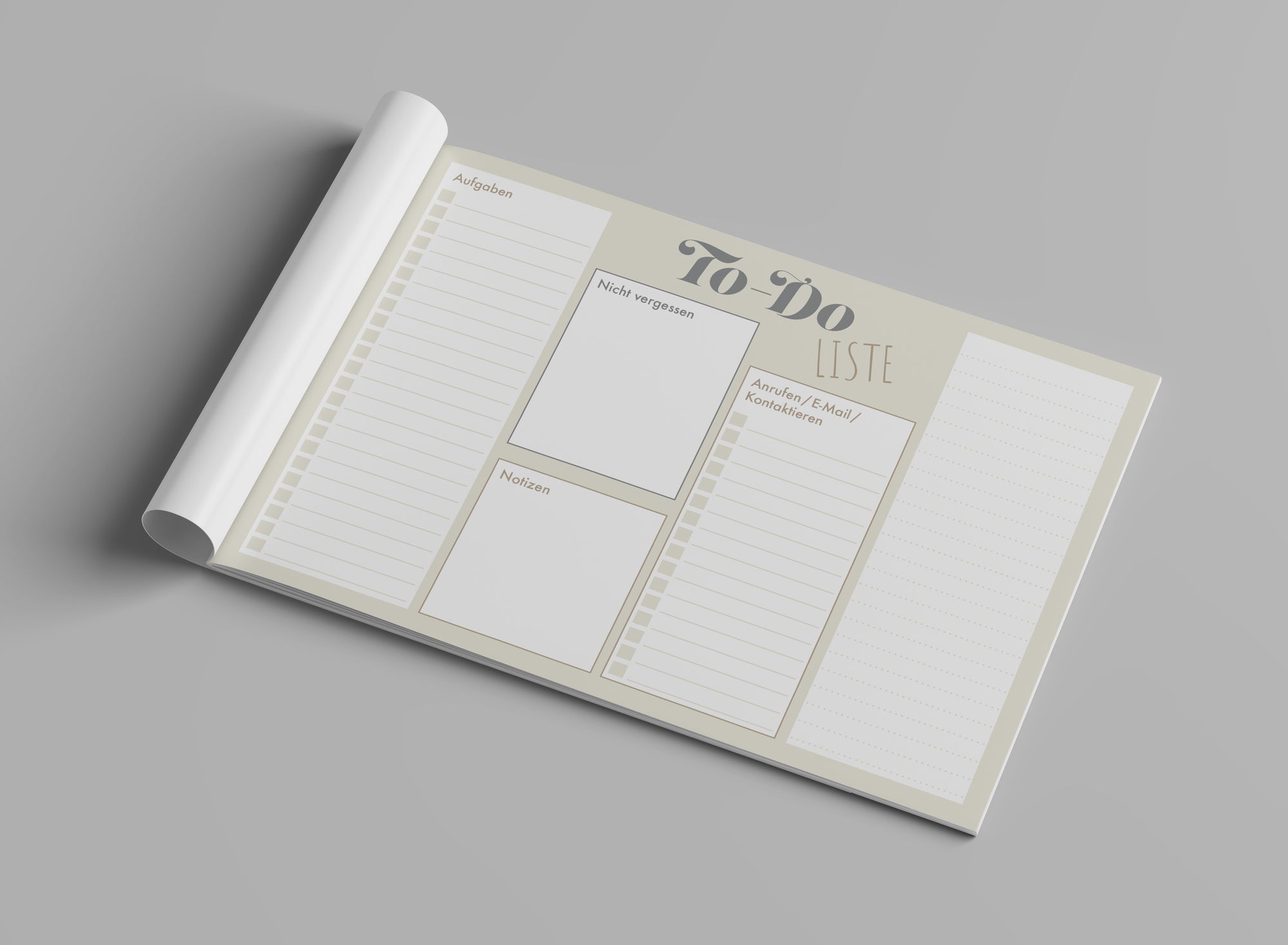 To-Do Block DinA5
