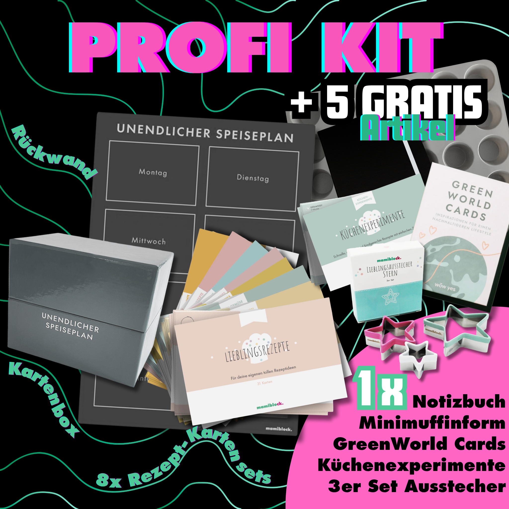 Unendlicher Speiseplan - Profi Kit - BLACK DEAL