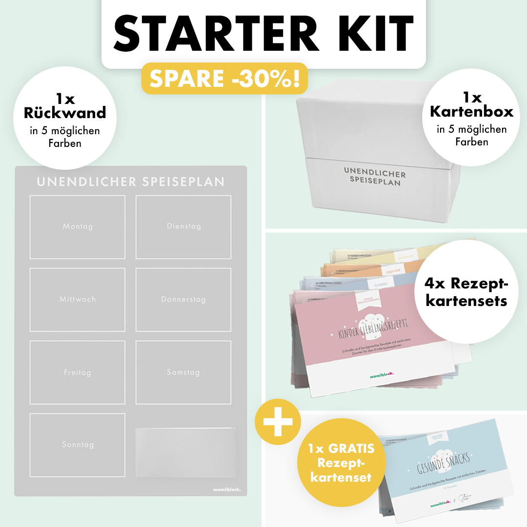 Unendlicher Speiseplan - Starter-Kit