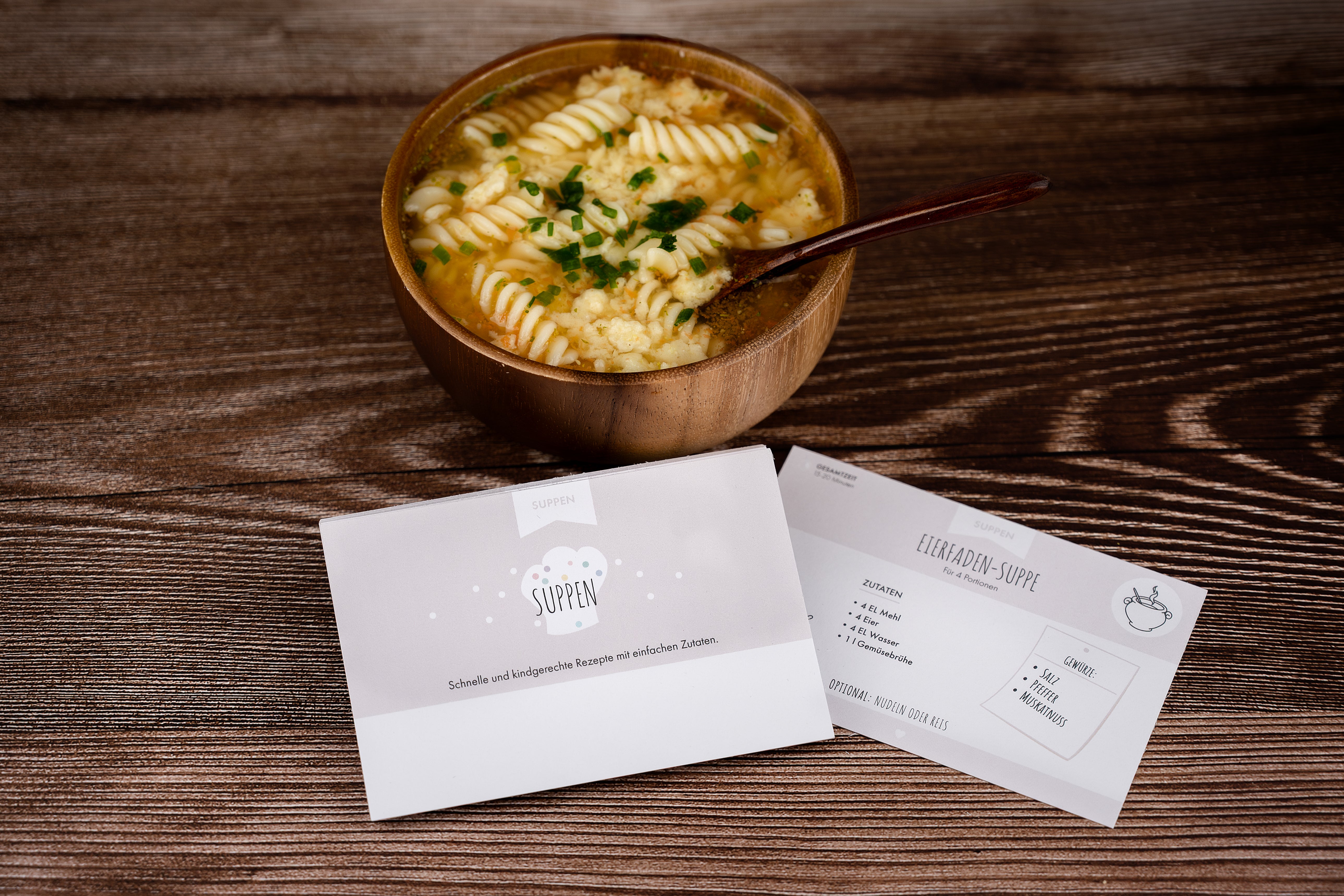 Unendlicher Speiseplan - Rezeptkarten - Suppen