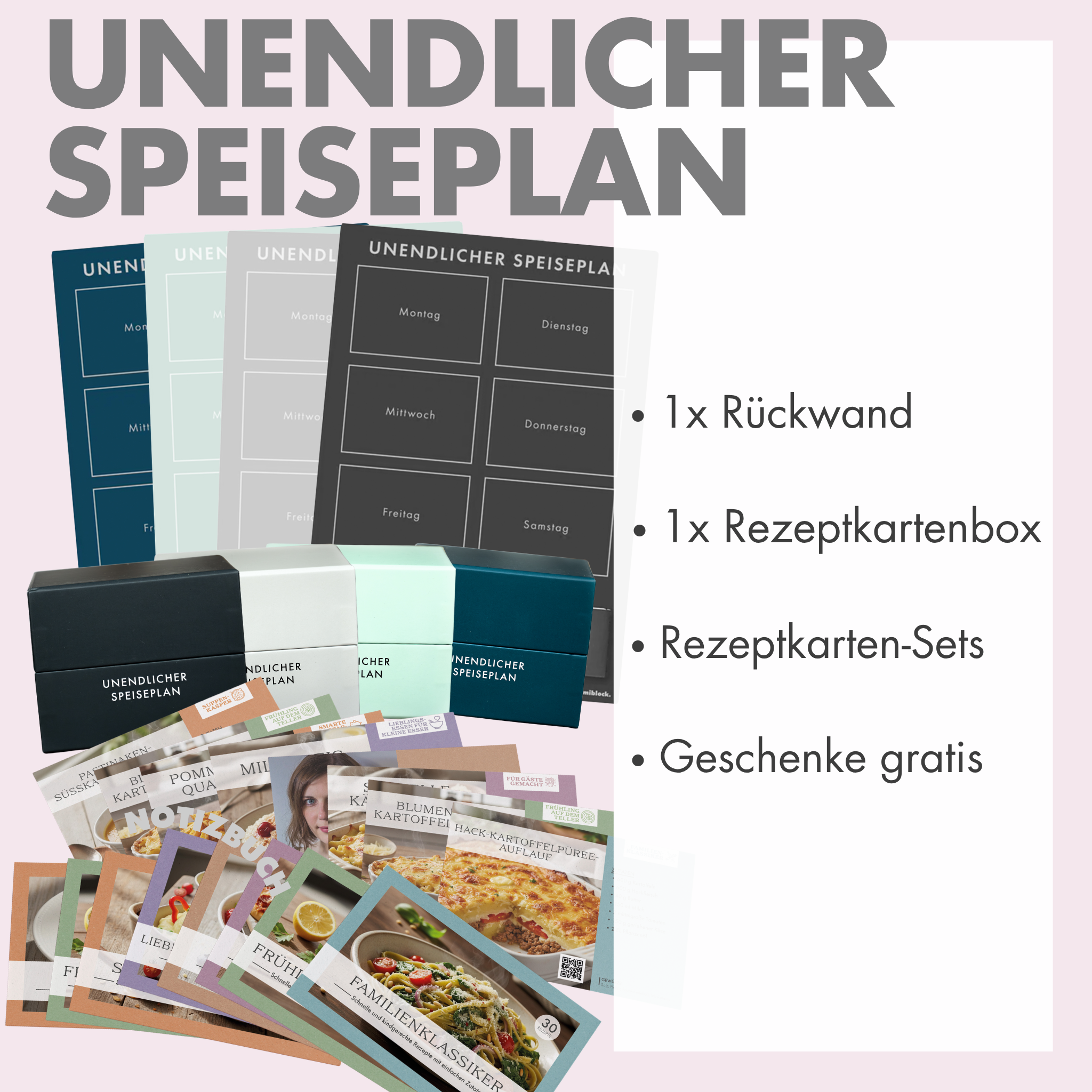 Unendlicher Speiseplan