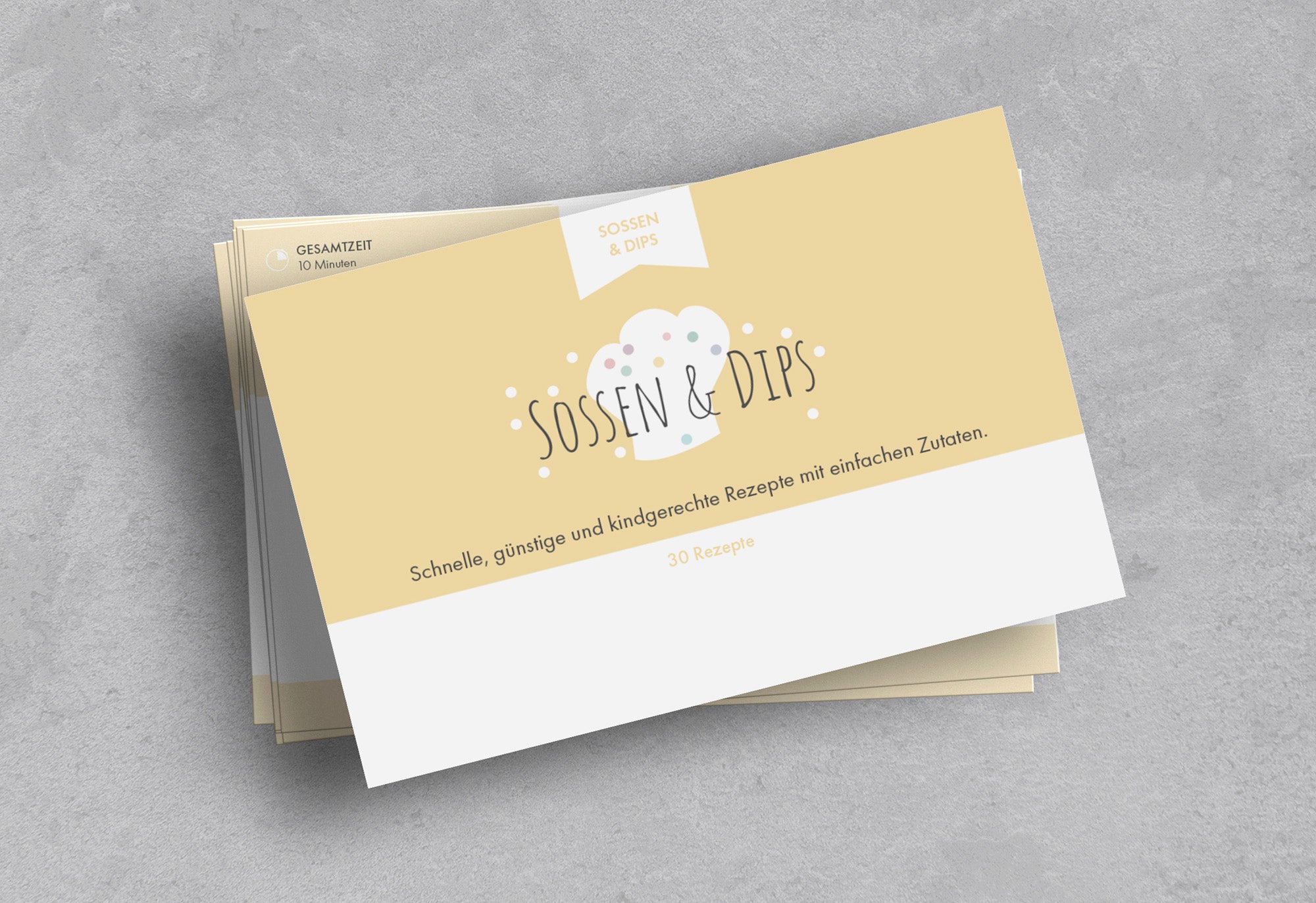 Unendlicher Speiseplan - Rezeptkarten - Soßen & Dips