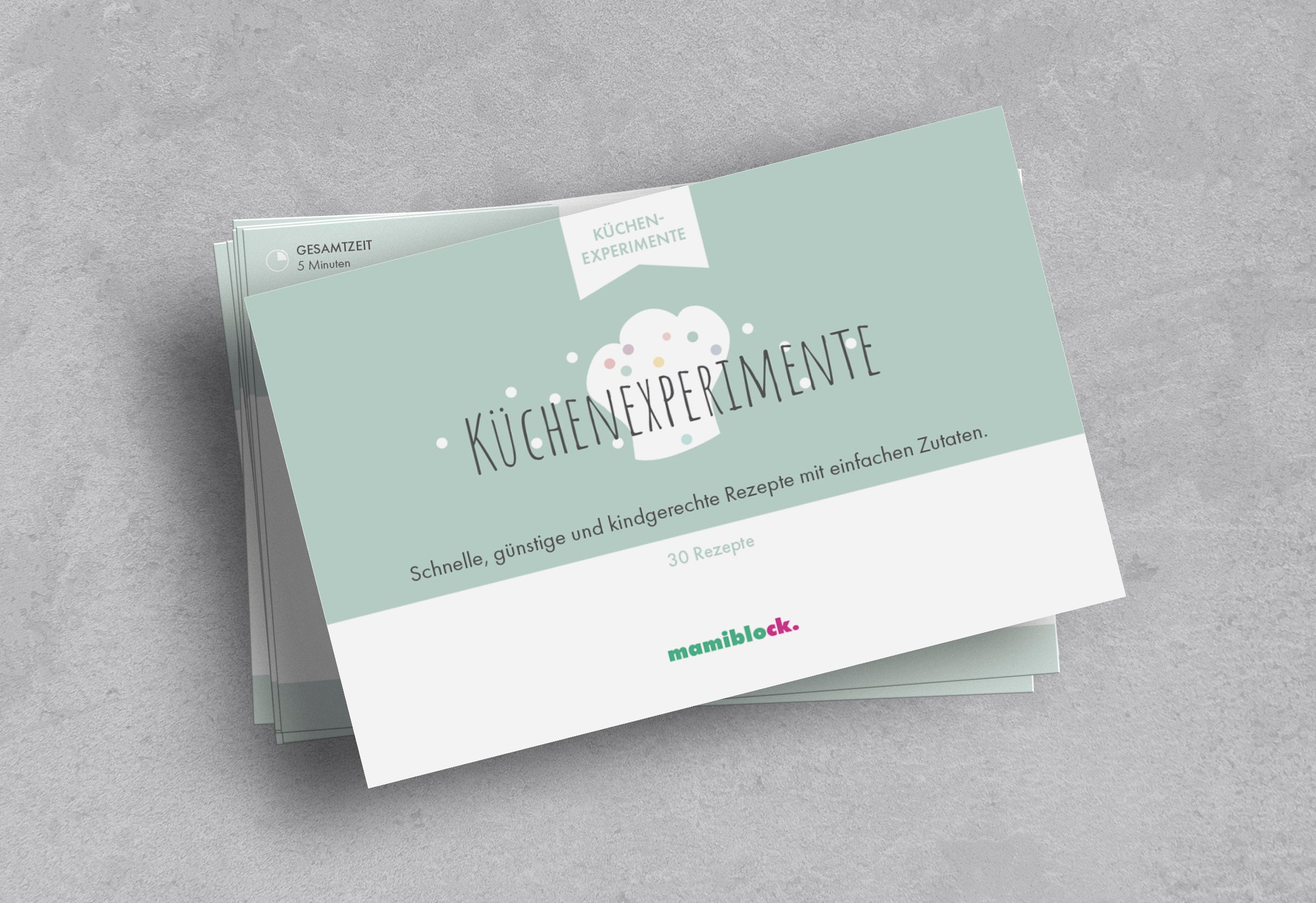 Unendlicher Speiseplan - Rezeptkarten - Küchen Experimente