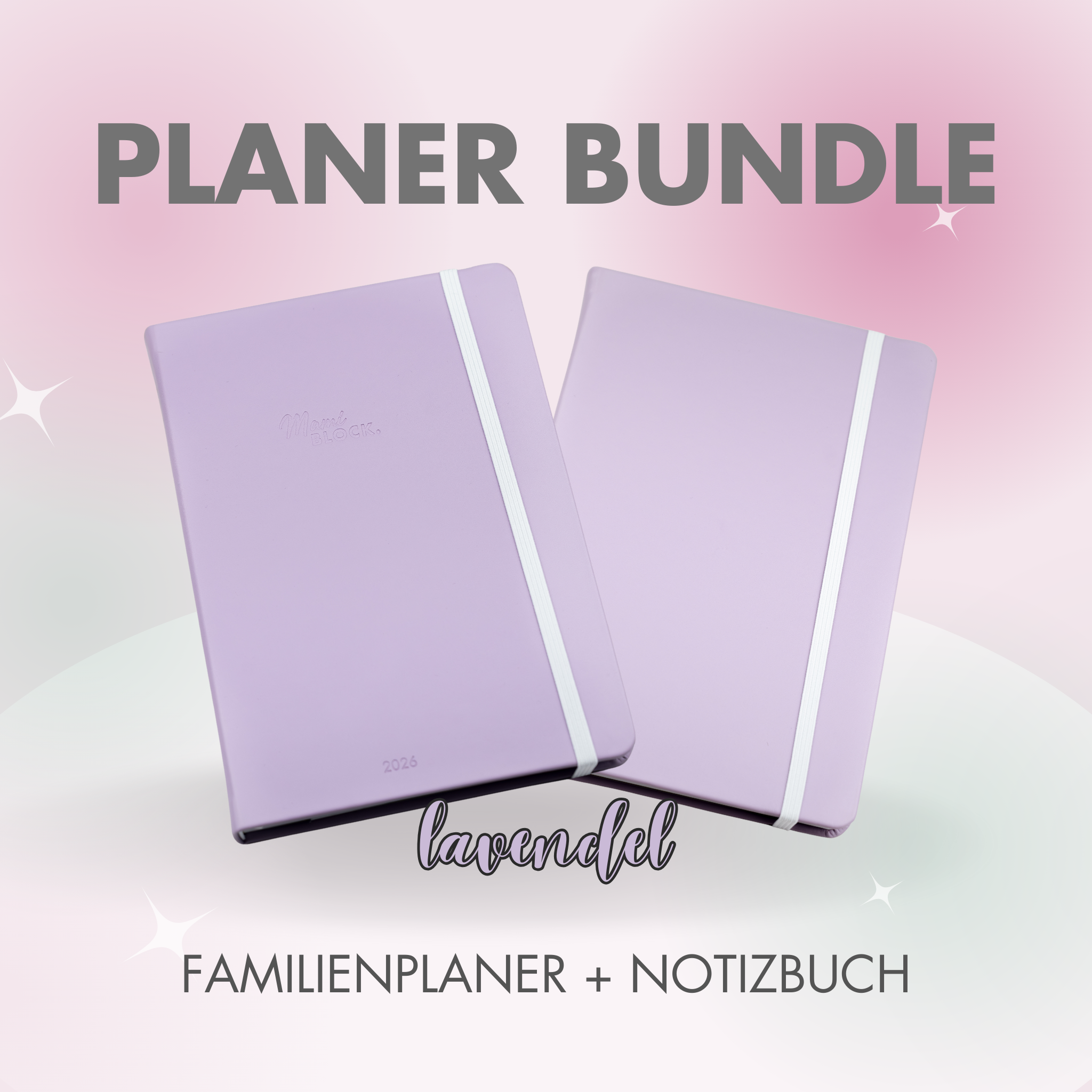 Bundle Notizbuch + Familienplaner 2026
