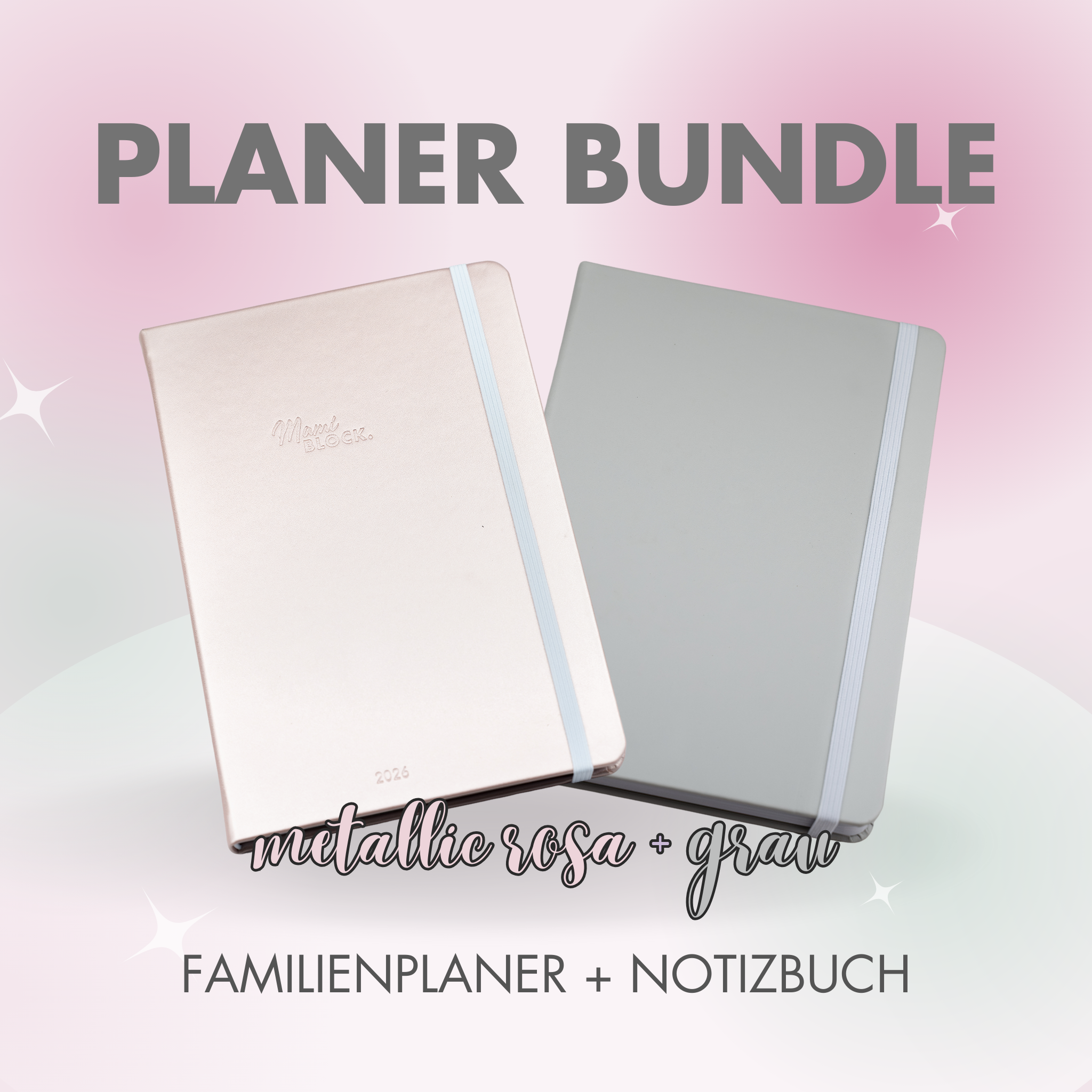 Bundle Notizbuch + Familienplaner 2026