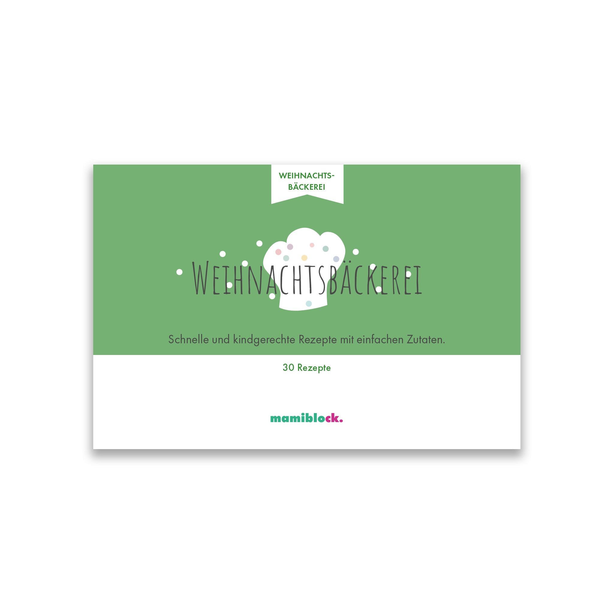 Unendlicher Speiseplan - Rezeptkarten - Weihnachtsbäckerei