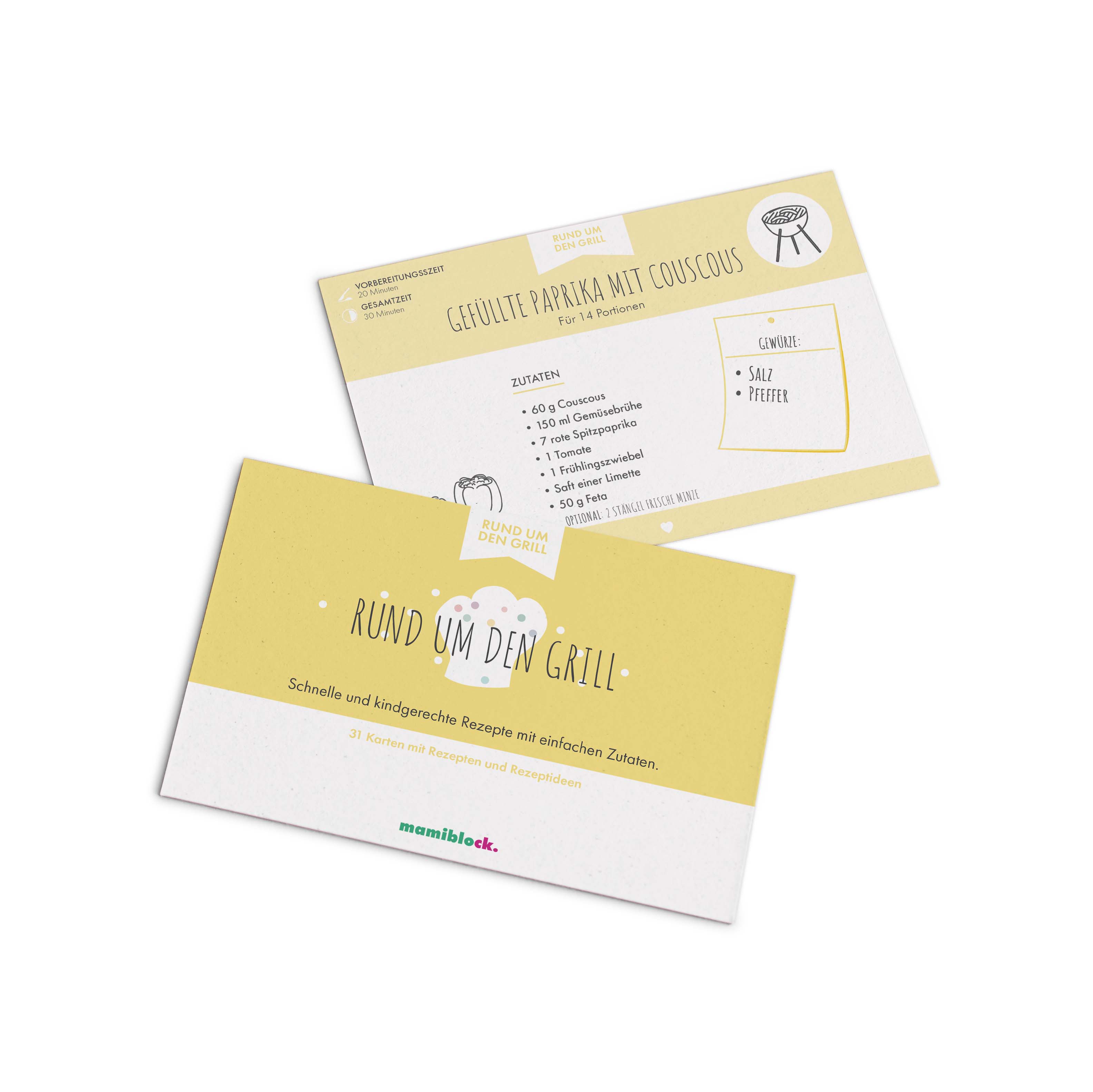 Unendlicher Speiseplan - Rezeptkarten - Rund um den Grill