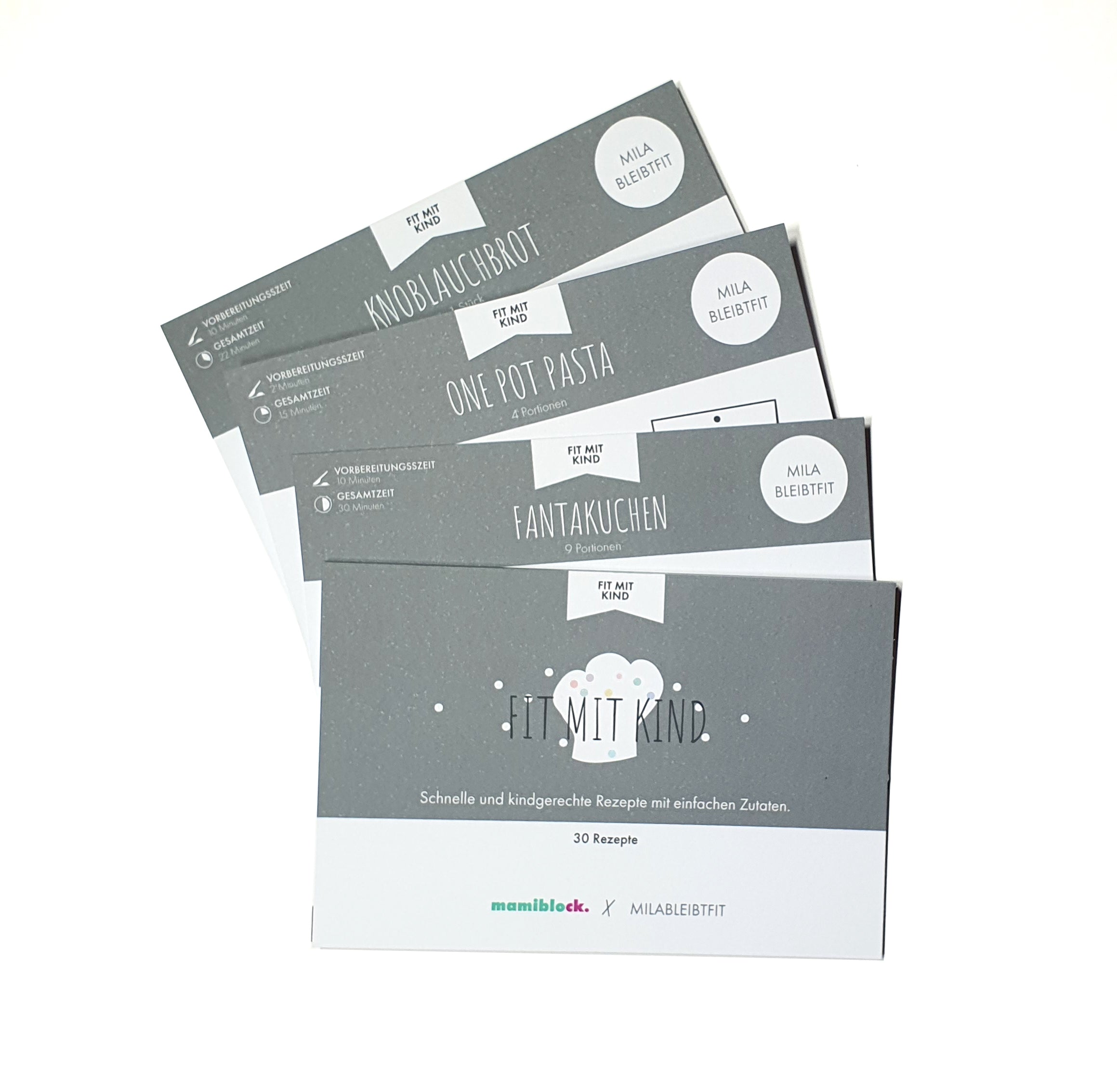 Unendlicher Speiseplan - Rezeptkarten - Fit mit Kind