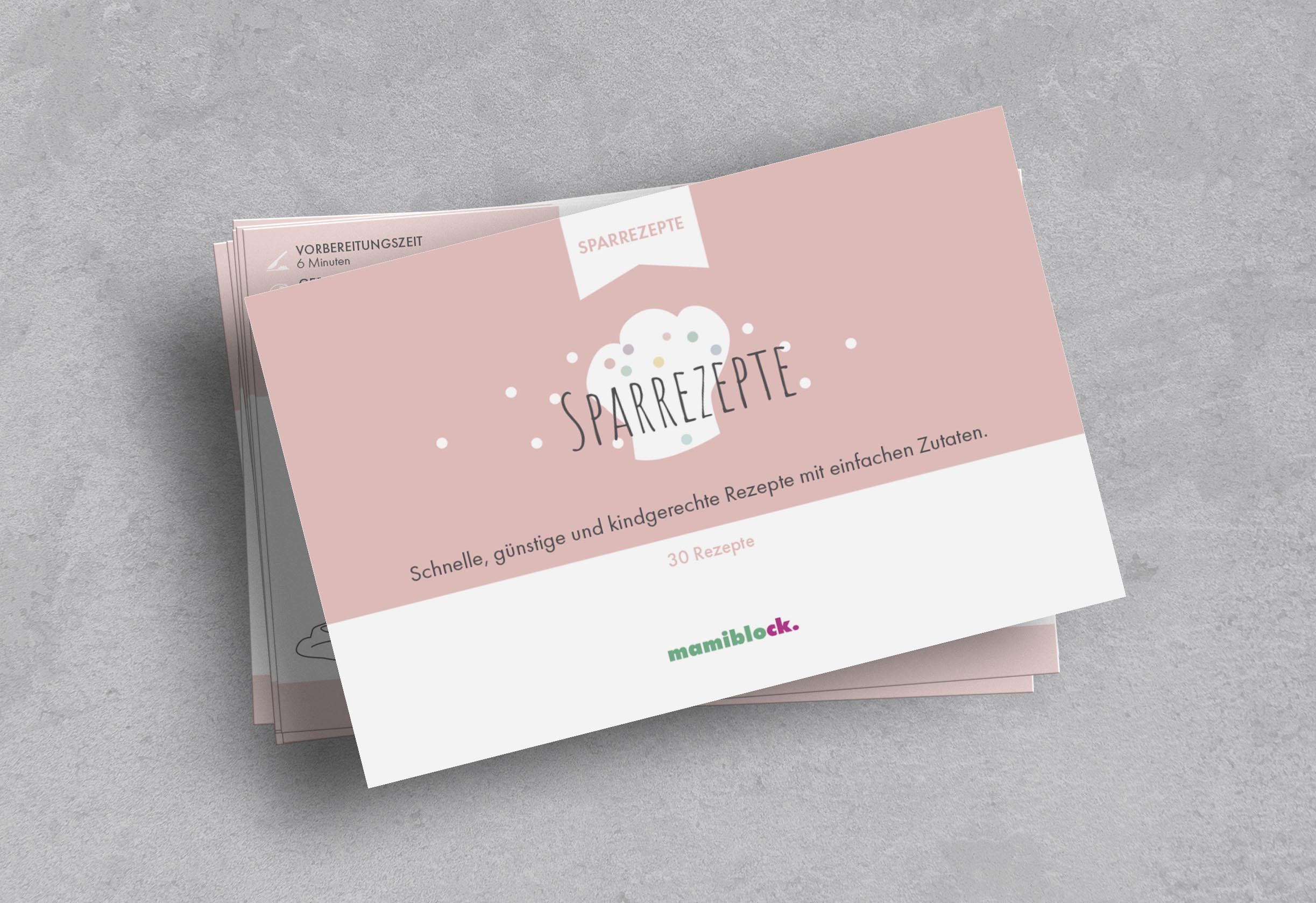 Unendlicher Speiseplan - Rezeptkarten - Sparrezepte