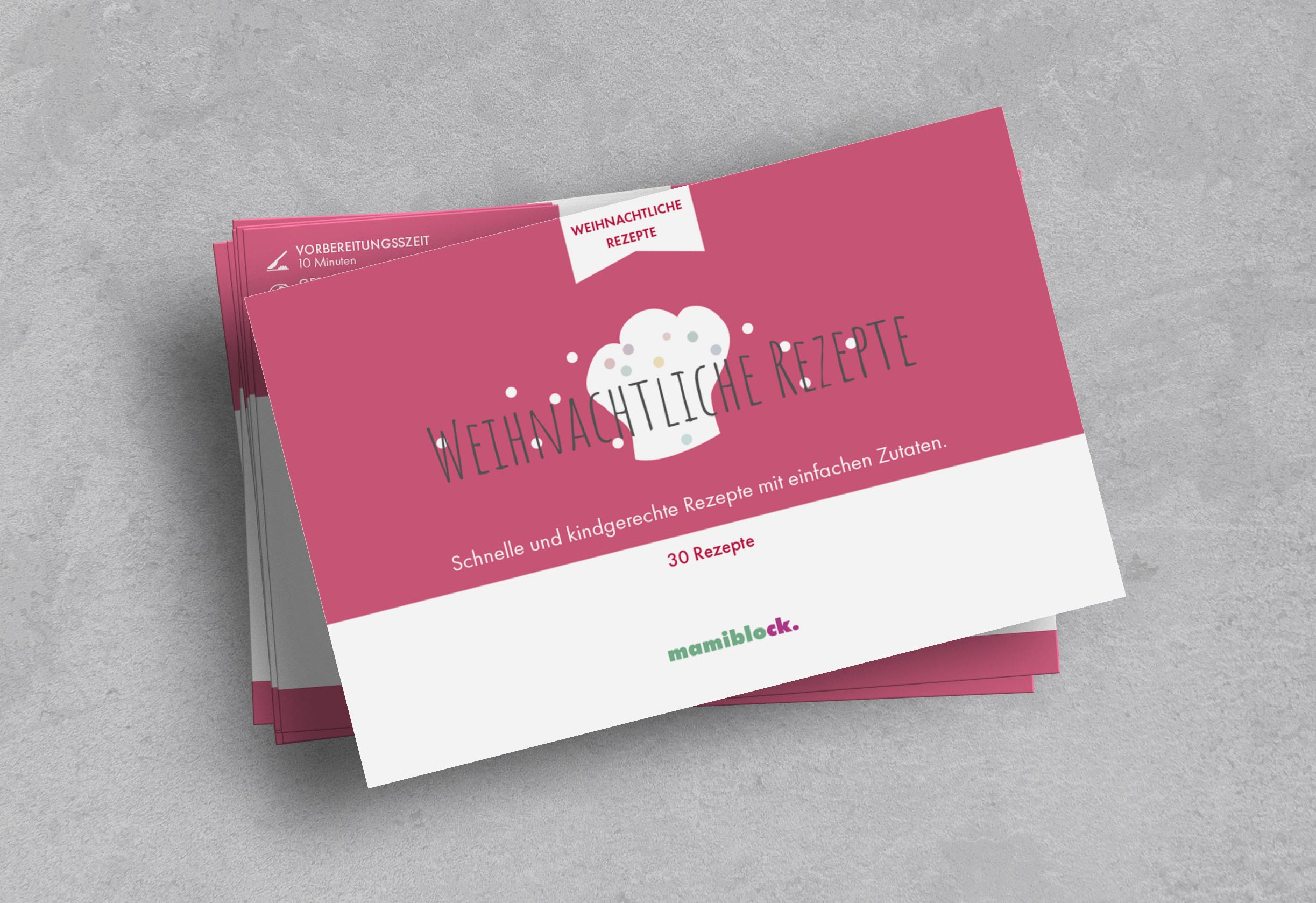 Unendlicher Speiseplan - Rezeptkarten - Weihnachtliche Rezepte