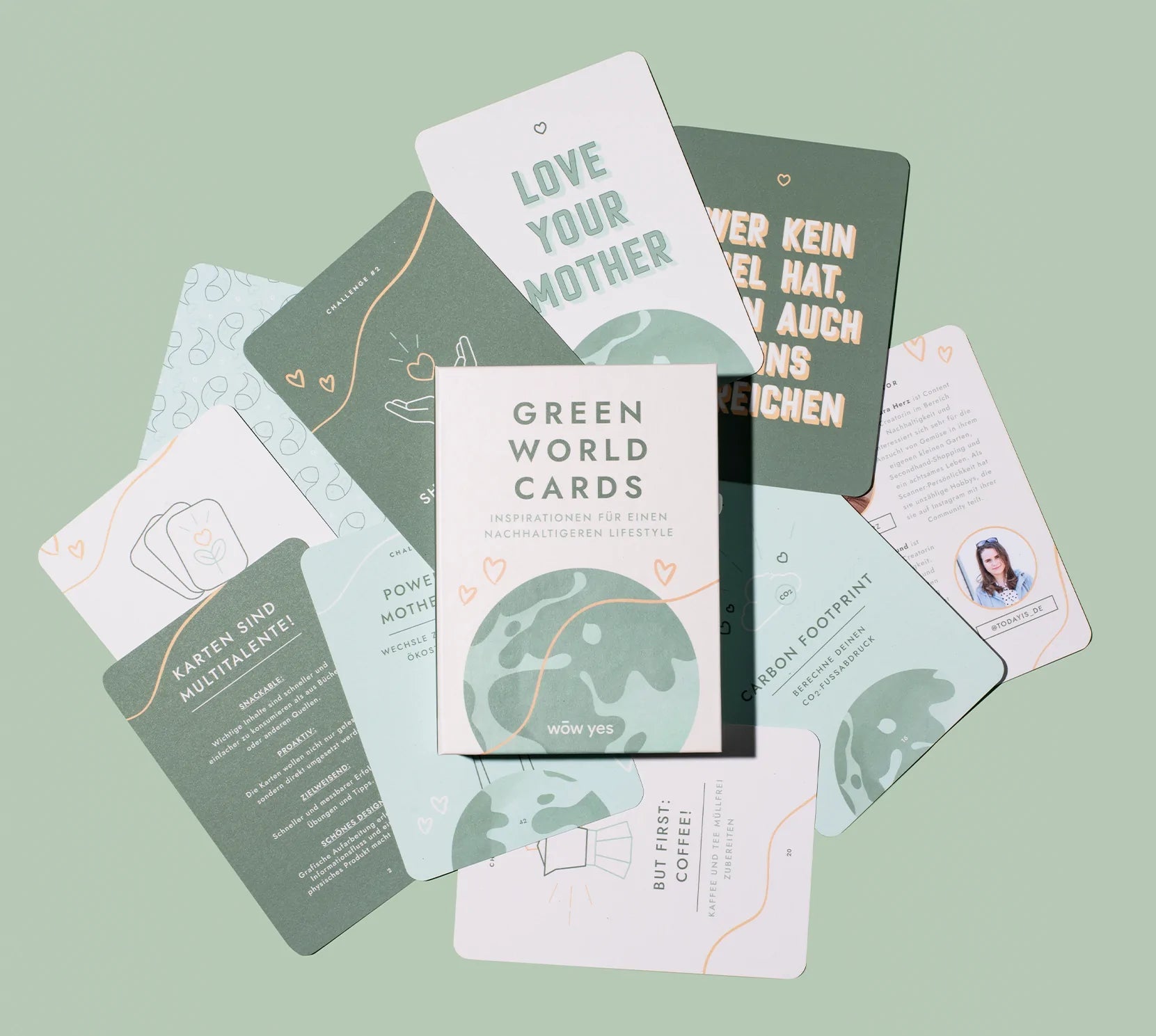 Green World Cards