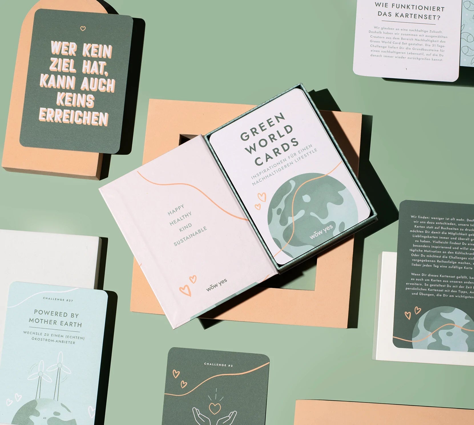 Green World Cards