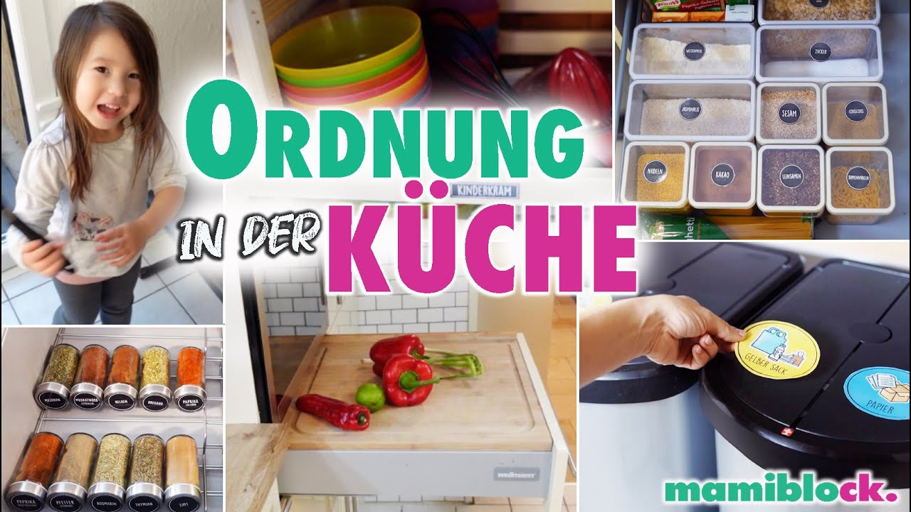 Ordnung in der Küche | 9 Tricks & Tipps