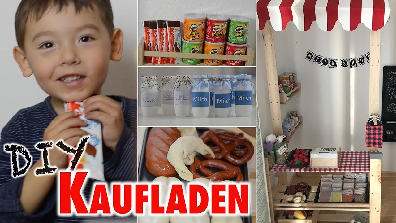 DIY Kaufmannsladen und Zubehör