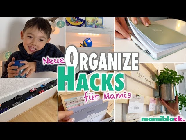 Mein unendlicher Speiseplan 😋🍴 | 11 neue Organize Hacks