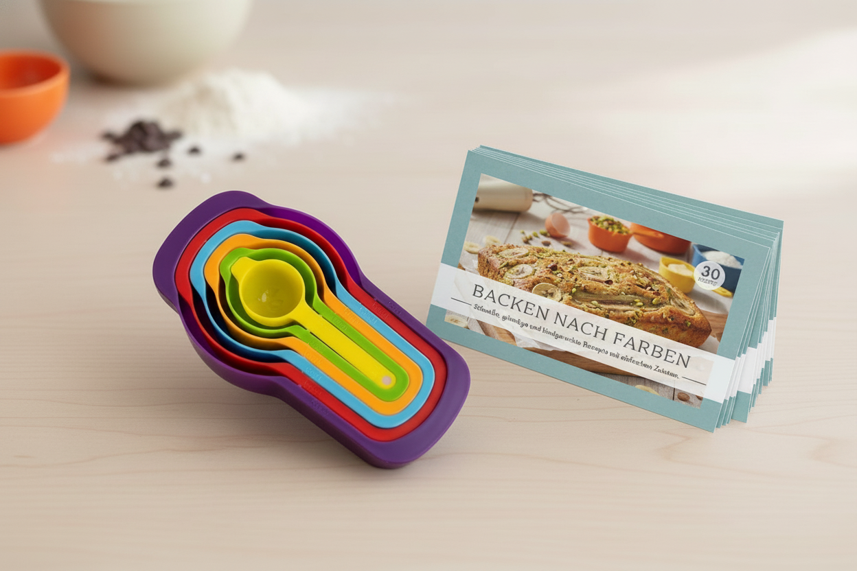 Unendlicher Speiseplan - Rezeptkarten - Backen nach Farben