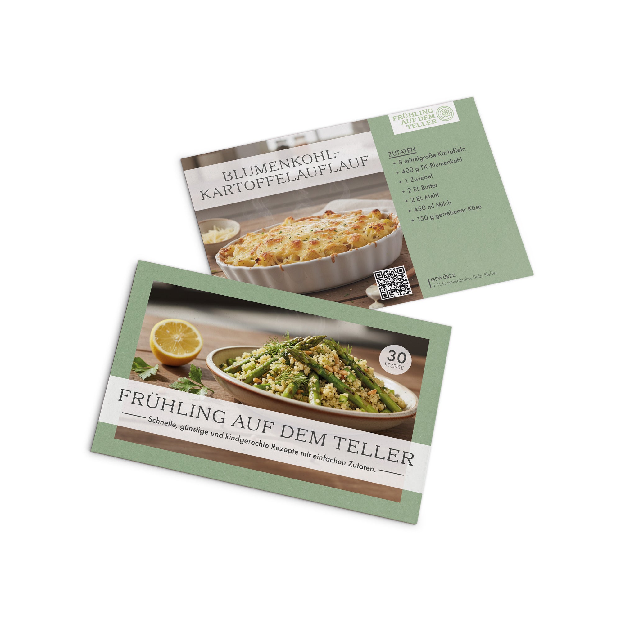 Unendlicher Speiseplan - Rezeptkarten - Frühling auf dem Teller