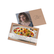 Unendlicher Speiseplan - Rezeptkarten - Gesunde Snacks für jeden Tag