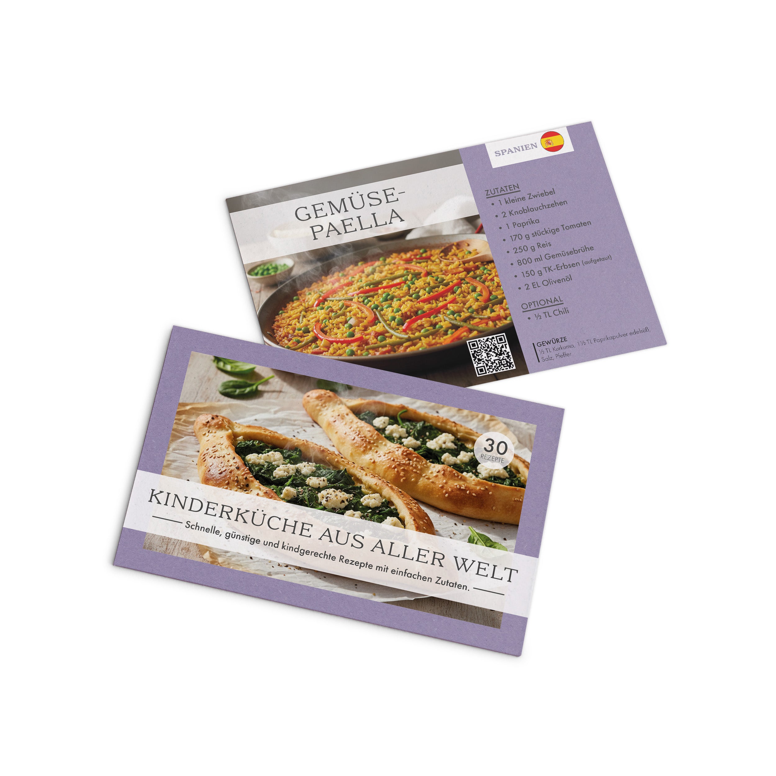 Unendlicher Speiseplan - Rezeptkarten - Kinderküche aus aller Welt