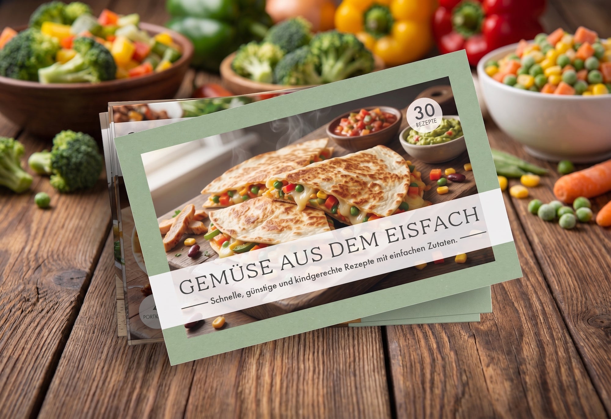 Unendlicher Speiseplan - Rezeptkarten - Gemüse aus dem Eisfach