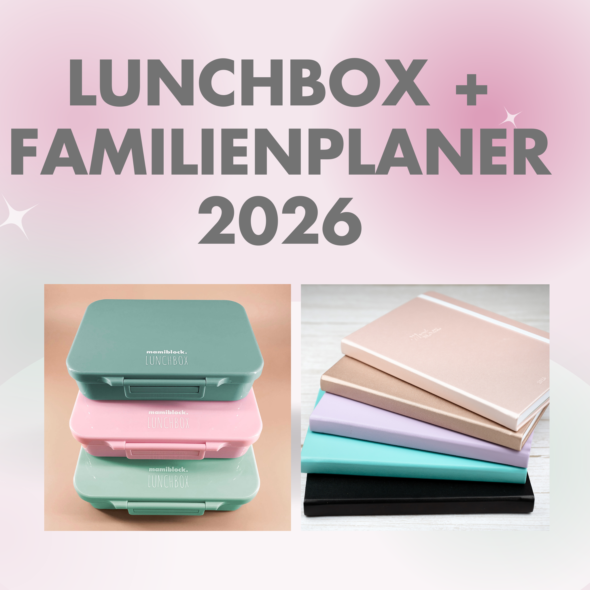 Bundle: Lunchbox + Familienplaner 2026