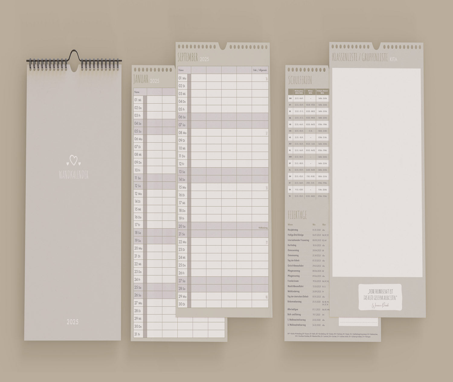 OH YEAR! 2025 - Wandkalender