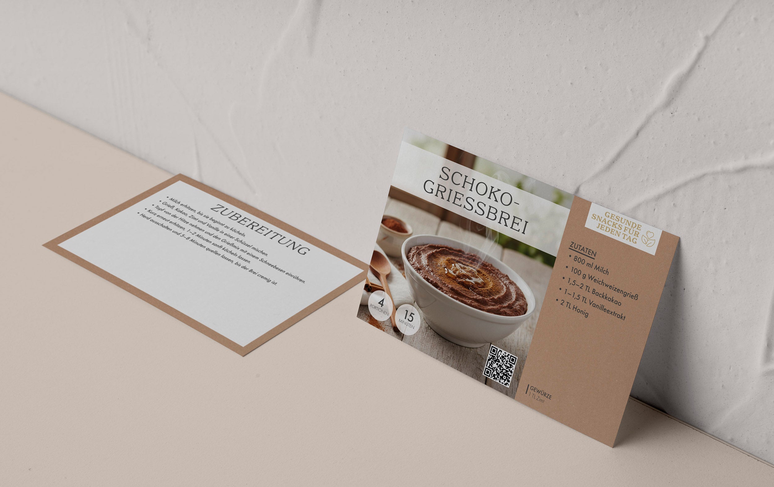 Unendlicher Speiseplan - Rezeptkarten - Gesunde Snacks für jeden Tag