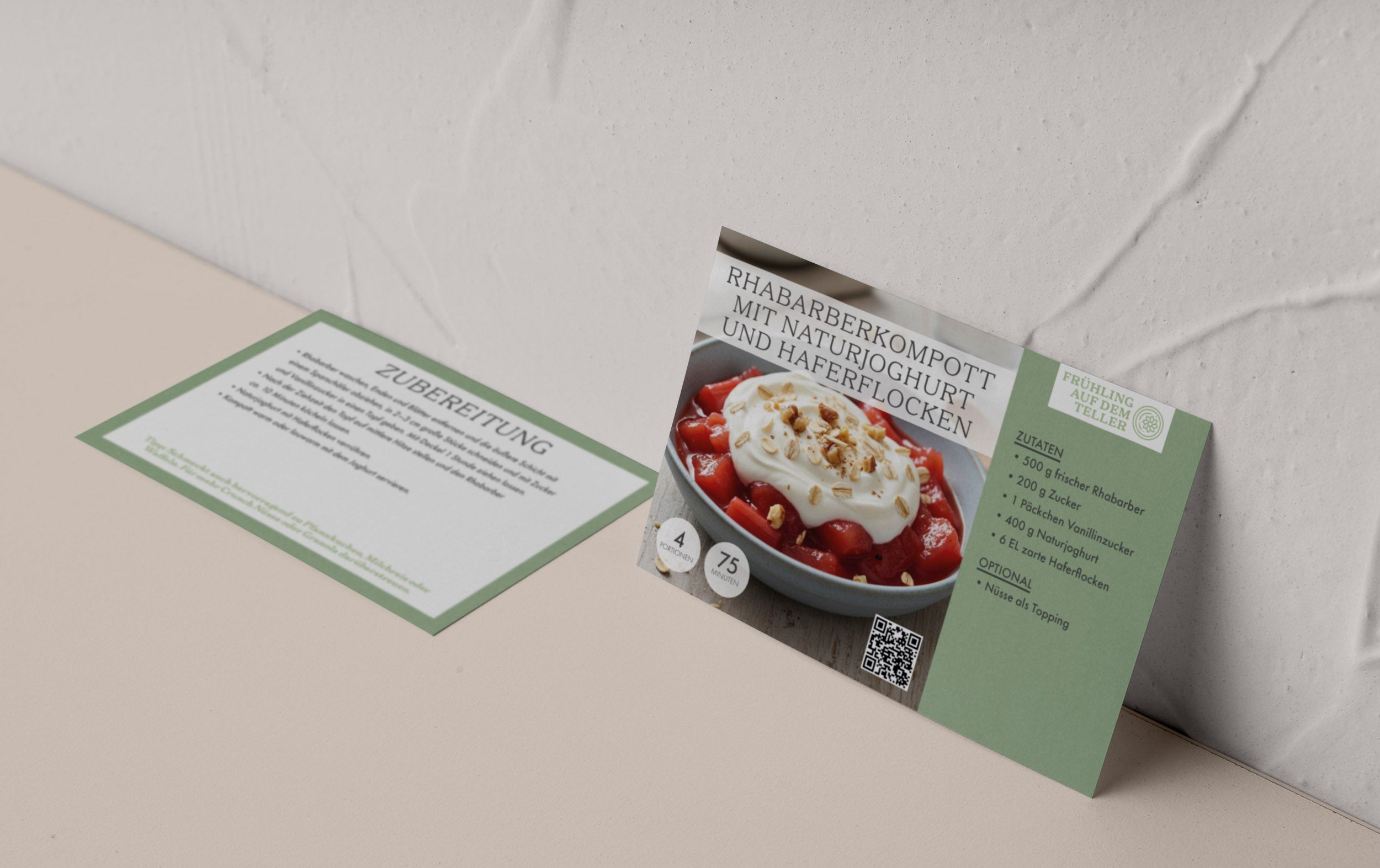 Unendlicher Speiseplan - Rezeptkarten - Frühling auf dem Teller