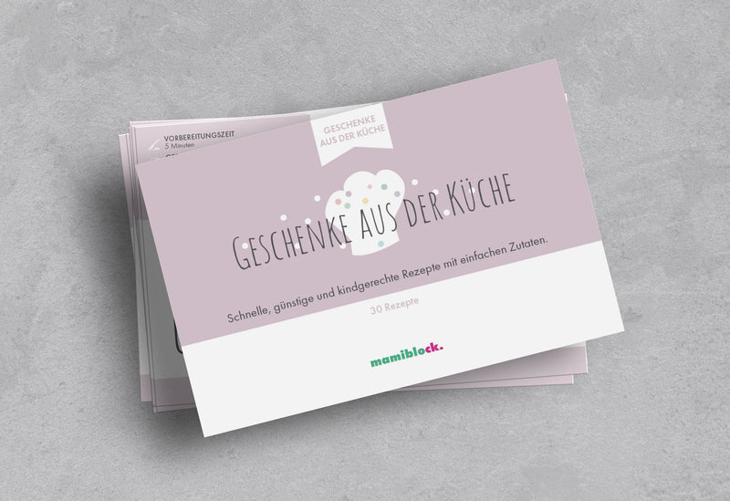Unendlicher Speiseplan - Rezeptkarten - Geschenke aus der Küche