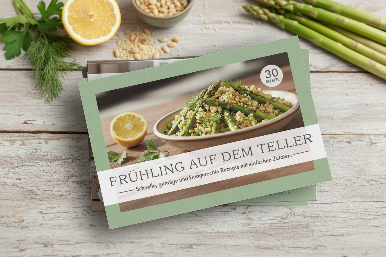Unendlicher Speiseplan - Rezeptkarten - Frühling auf dem Teller