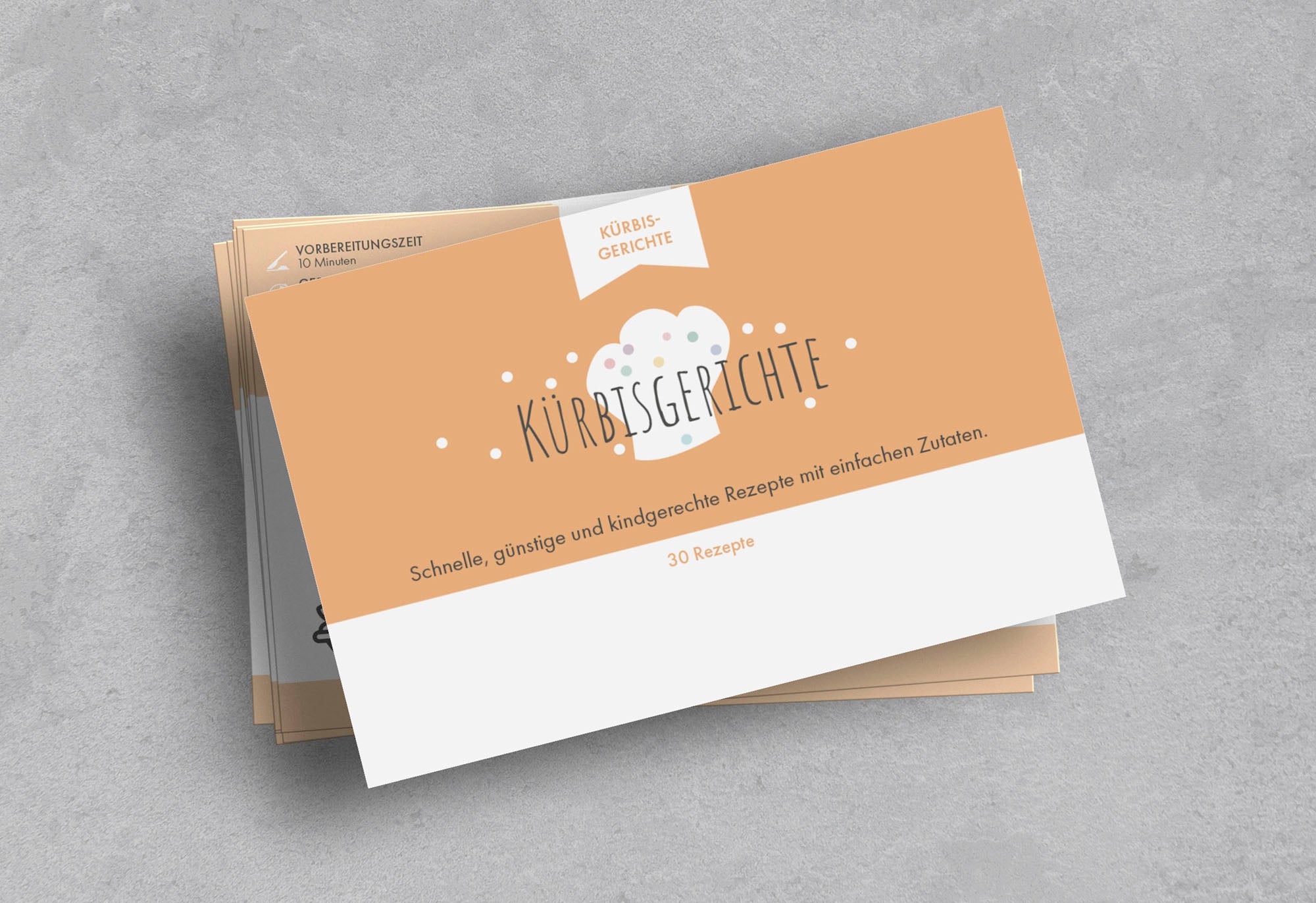 Unendlicher Speiseplan - Rezeptkarten - Kürbisgerichte