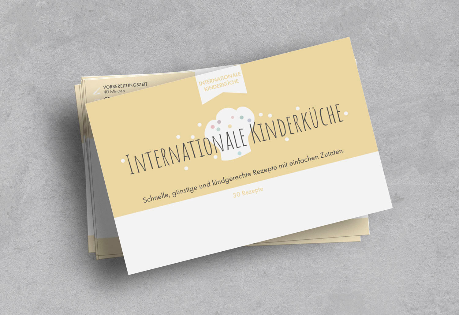 Unendlicher Speiseplan - Rezeptkarten - Internationale Kinderküche