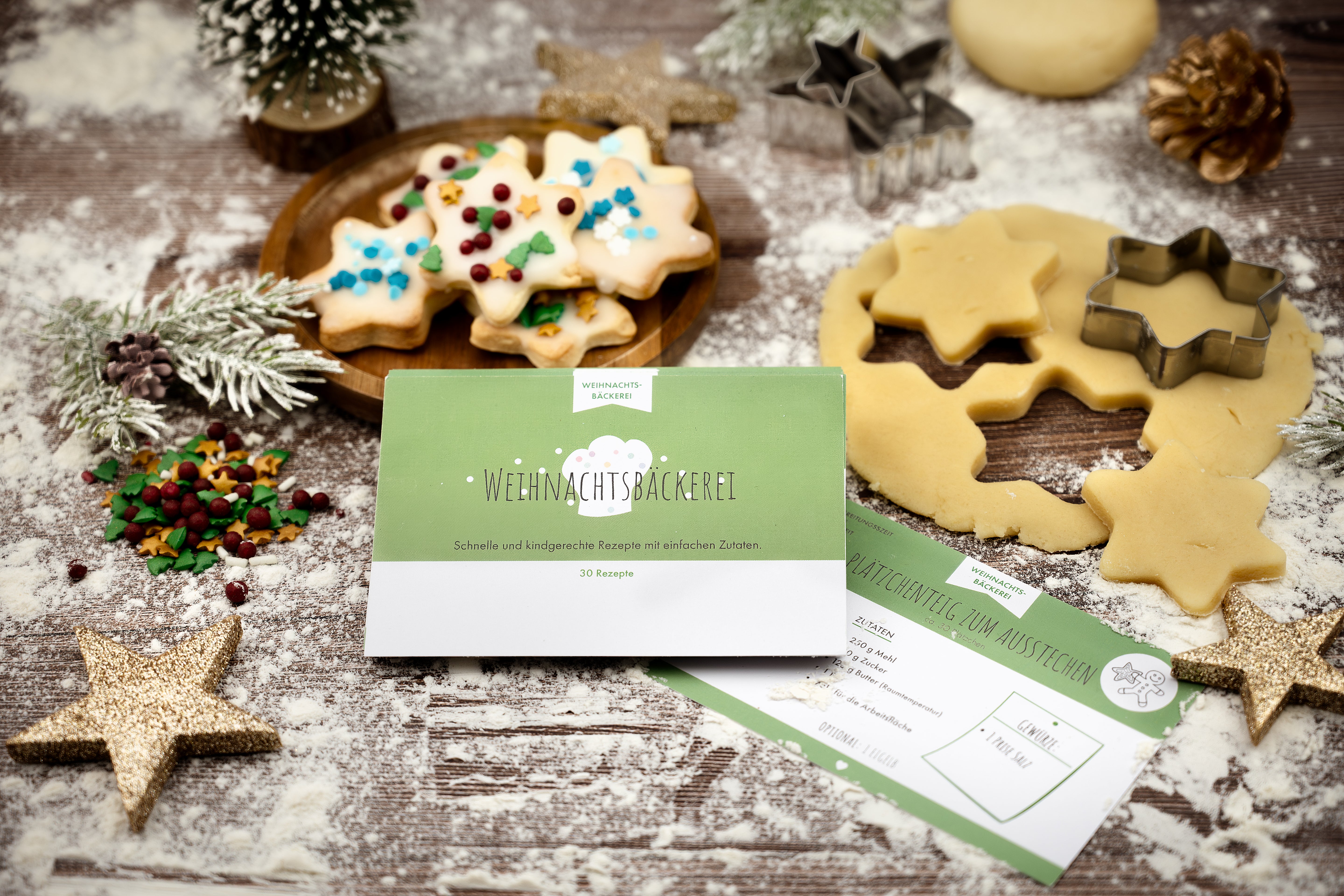 Unendlicher Speiseplan - Rezeptkarten - Weihnachtsbäckerei