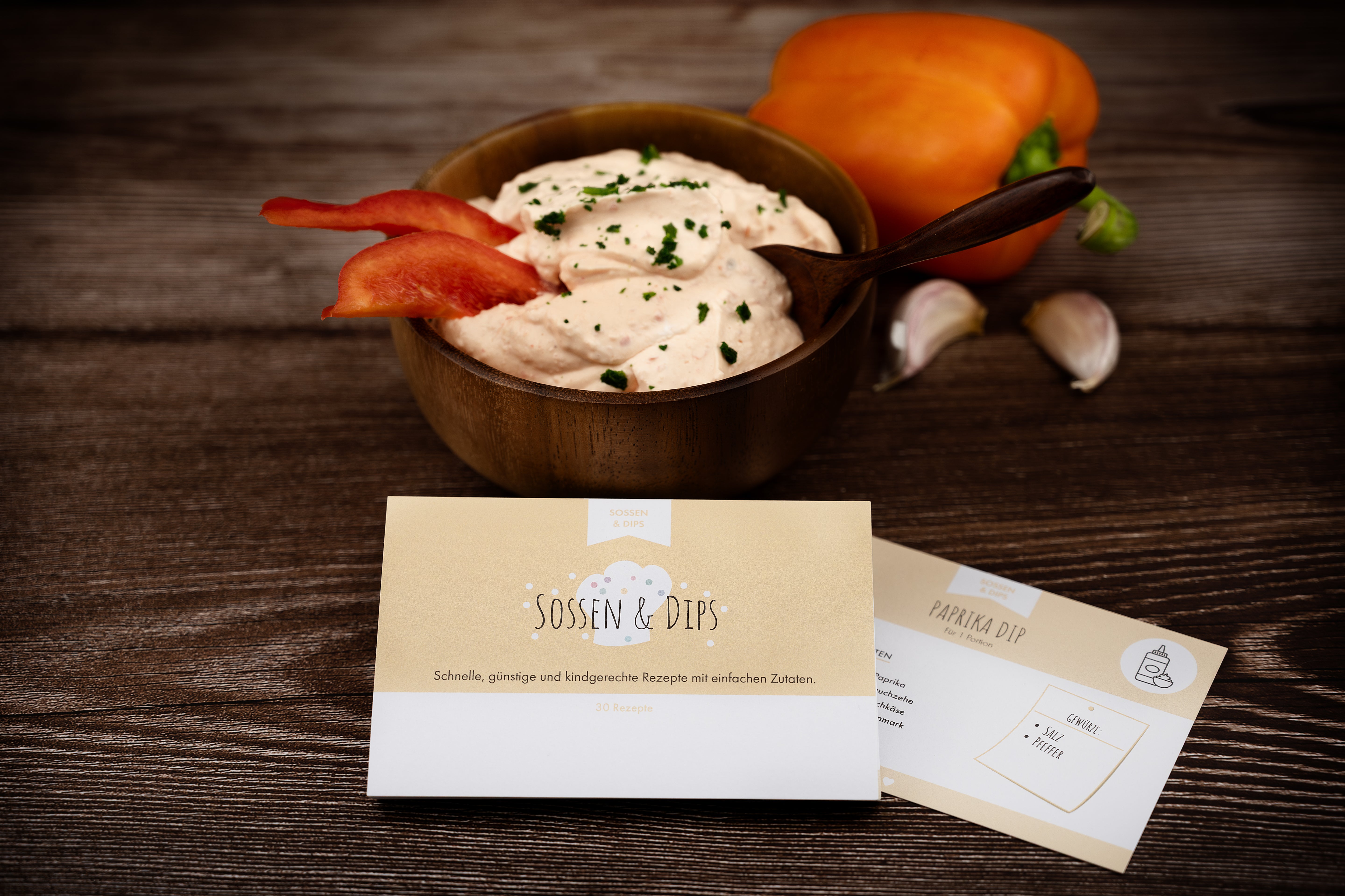 Unendlicher Speiseplan - Rezeptkarten - Soßen & Dips