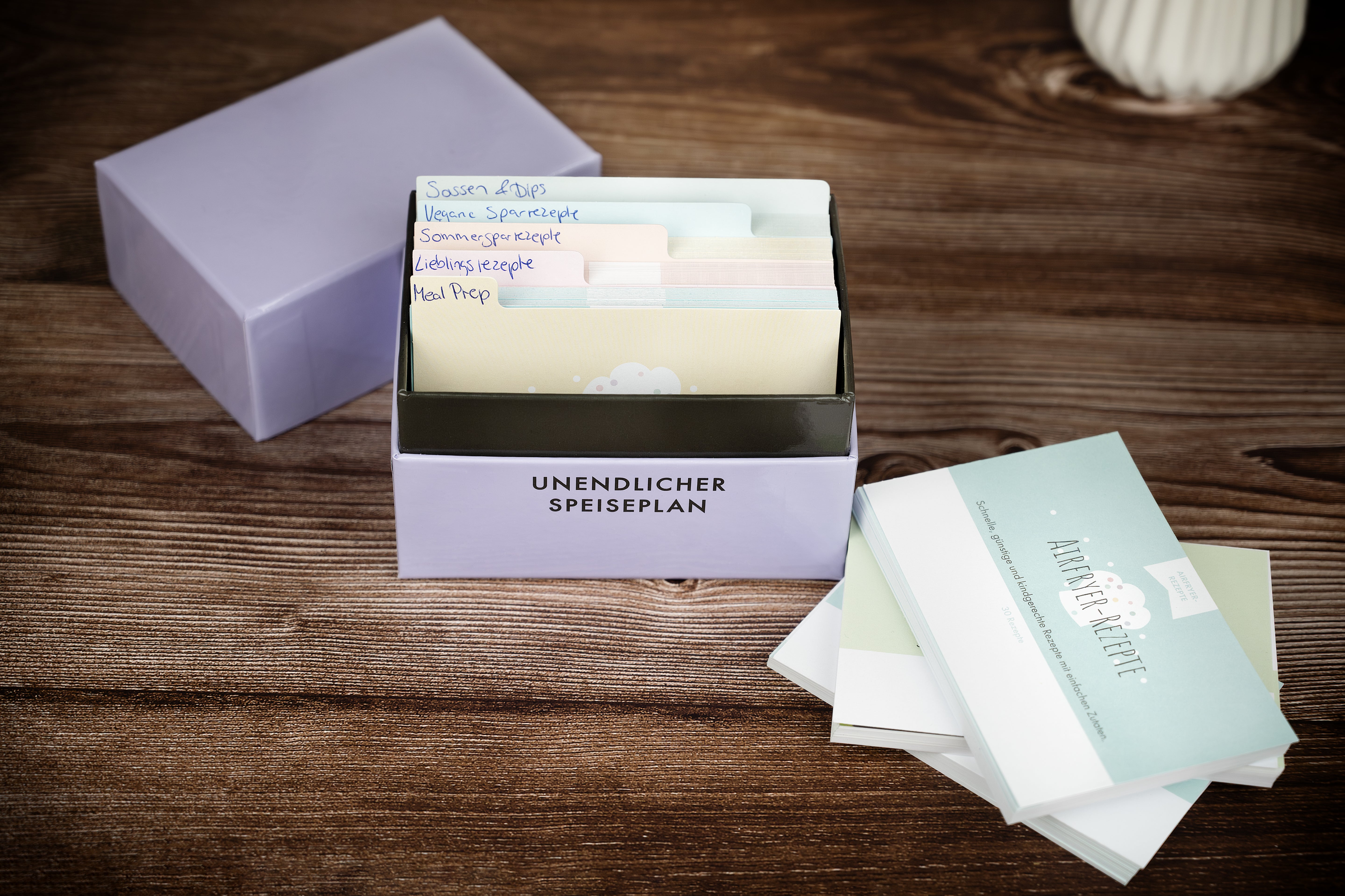 Rezeptkartenbox