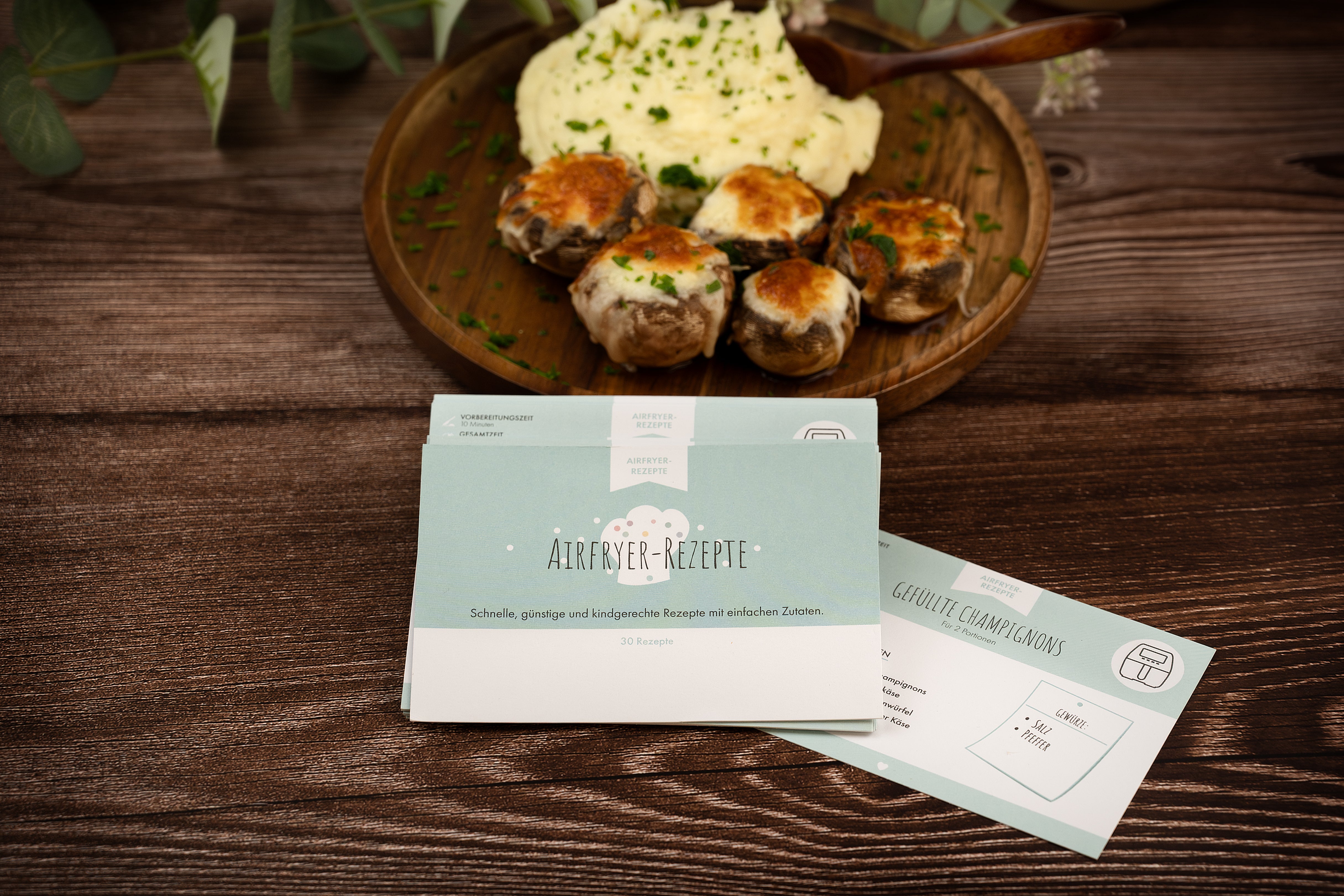 Unendlicher Speiseplan - Rezeptkarten - Airfryer-Basic