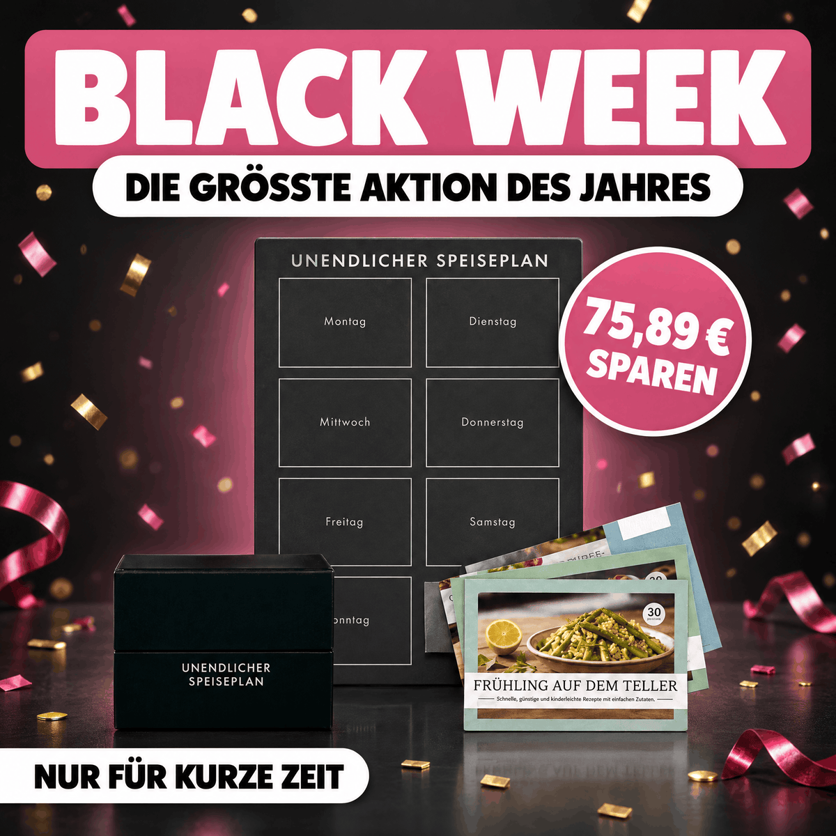 Black Week Unendlicher Speiseplan Profi Kit