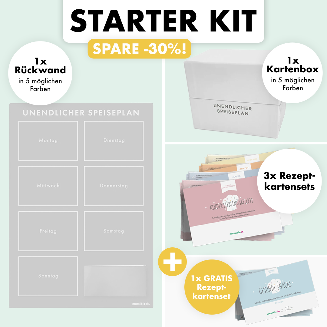 Unendlicher Speiseplan - Starter-Kit