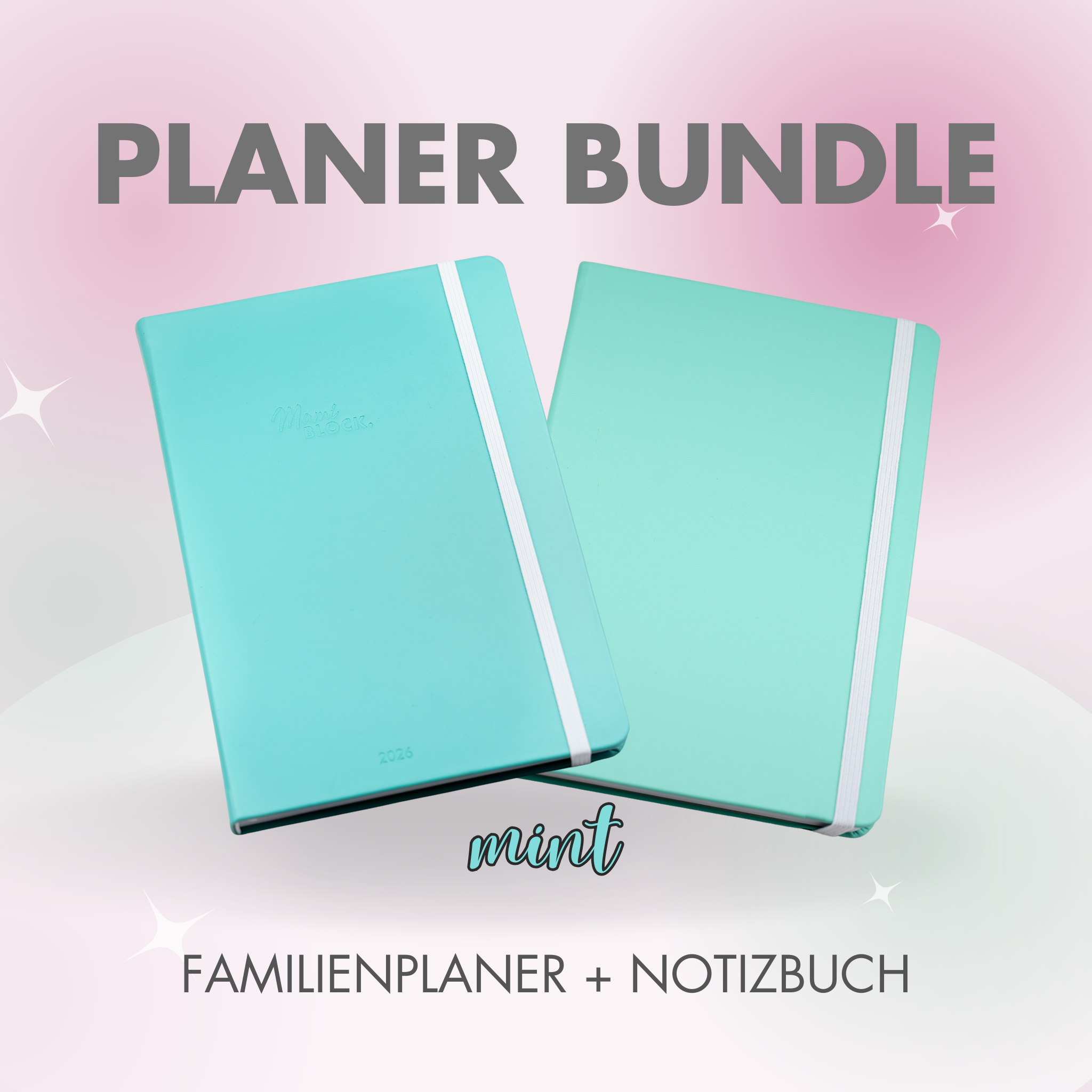 Bundle Notizbuch + Familienplaner 2026