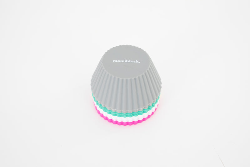mamiblock Silikon-Muffinförmchen Set