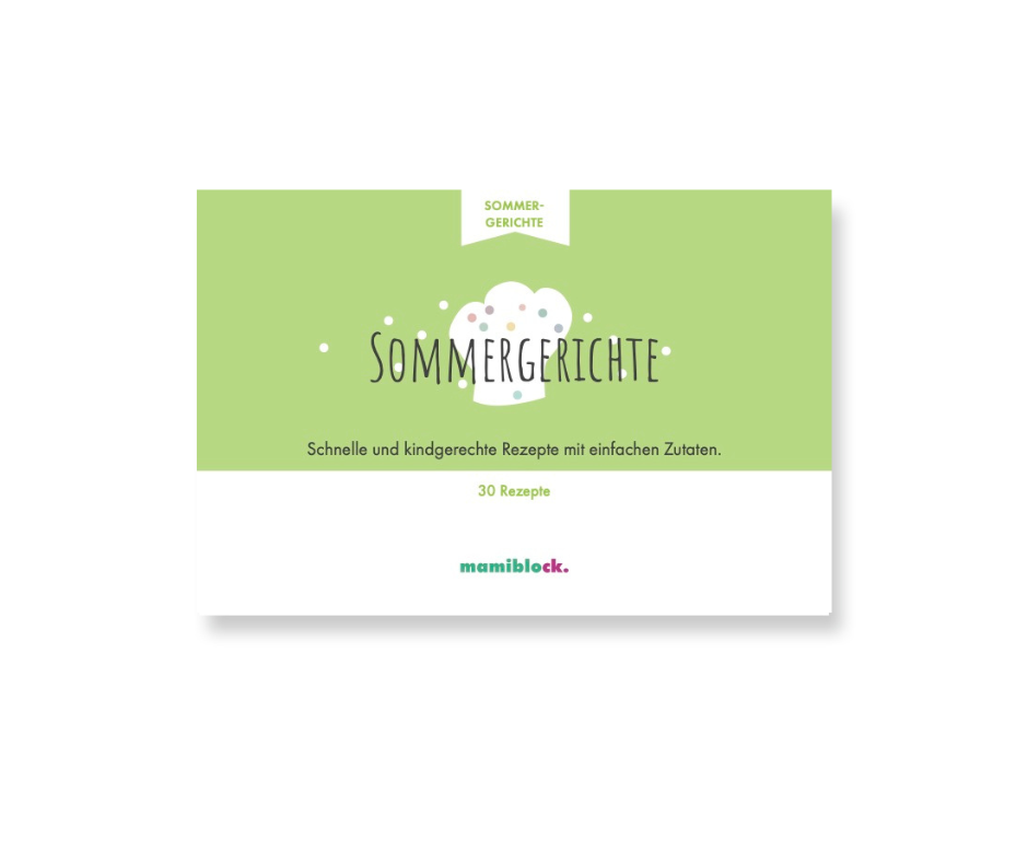 Unendlicher Speiseplan - Rezeptkarten - Sommergerichte